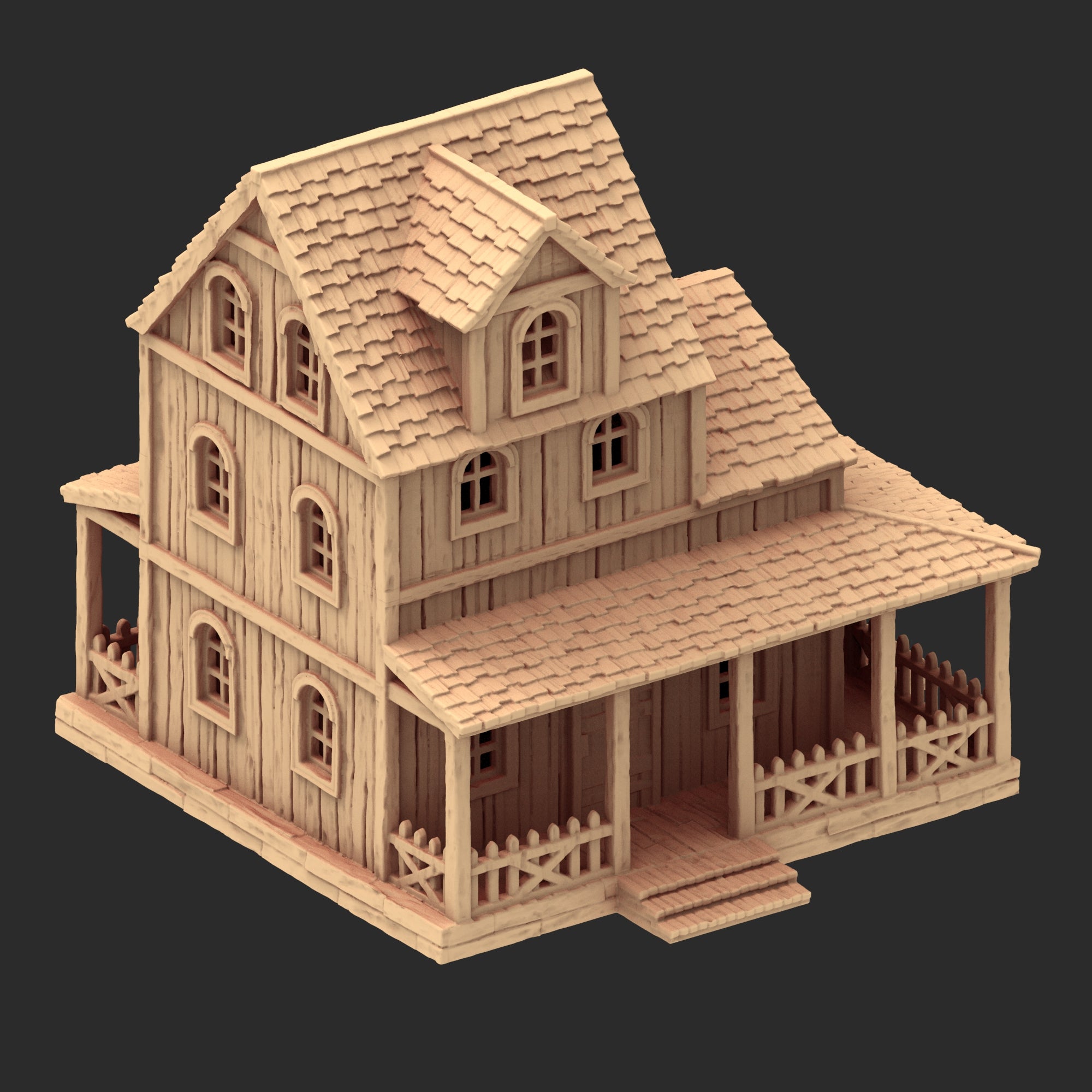 Wild West - Small town Part 2 - x13 Buildings