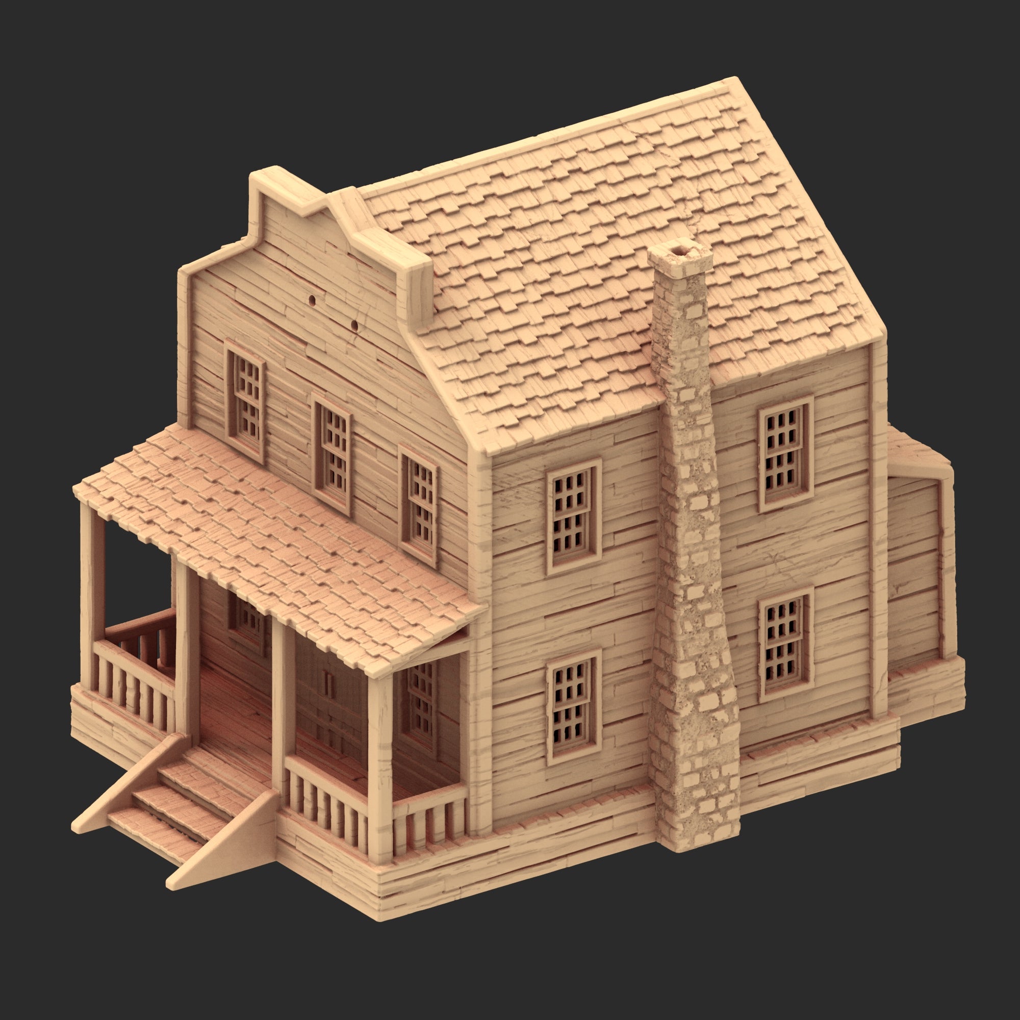 Wild West - Small town Part 2 - x13 Buildings