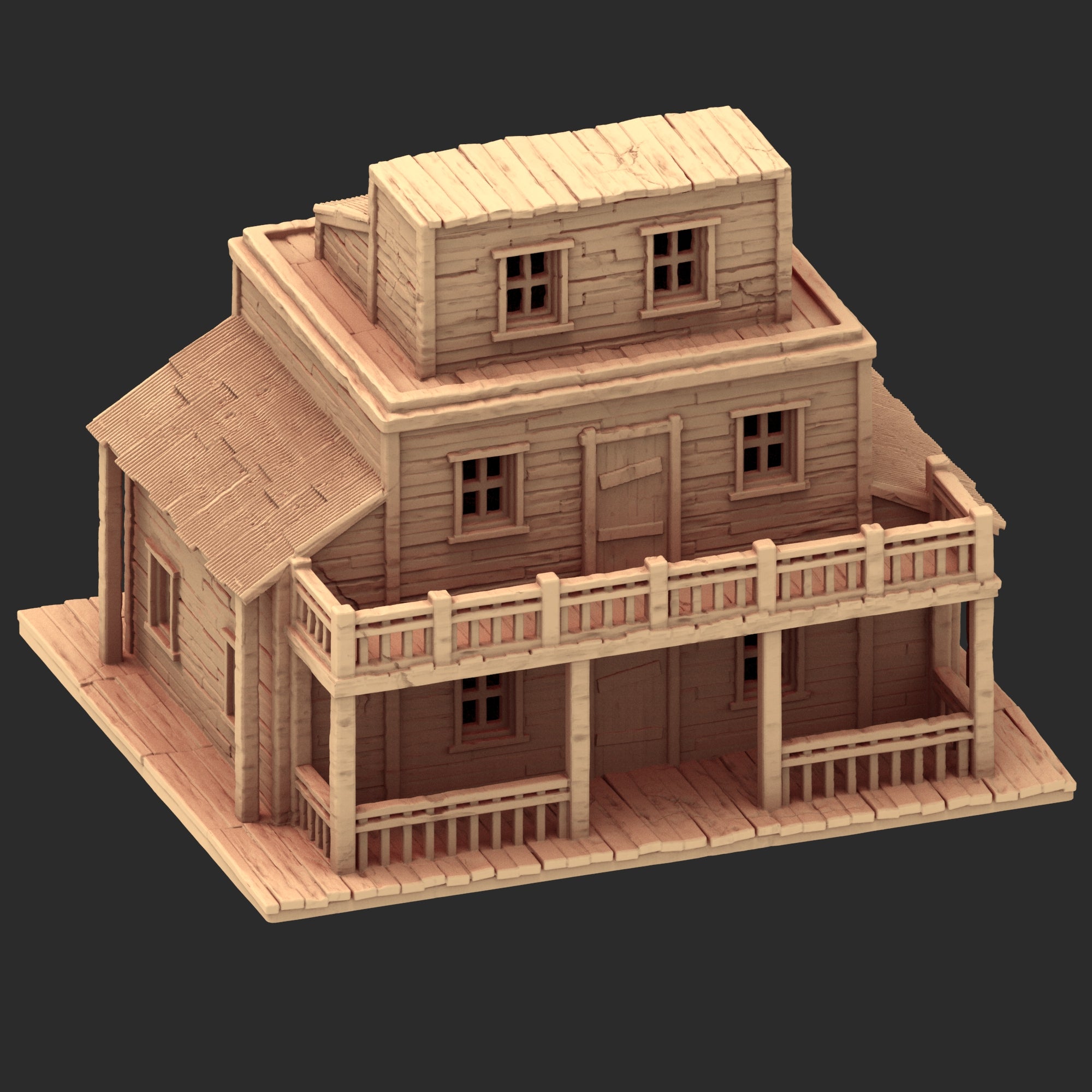 Wild West - Small town Part 2 - x13 Buildings