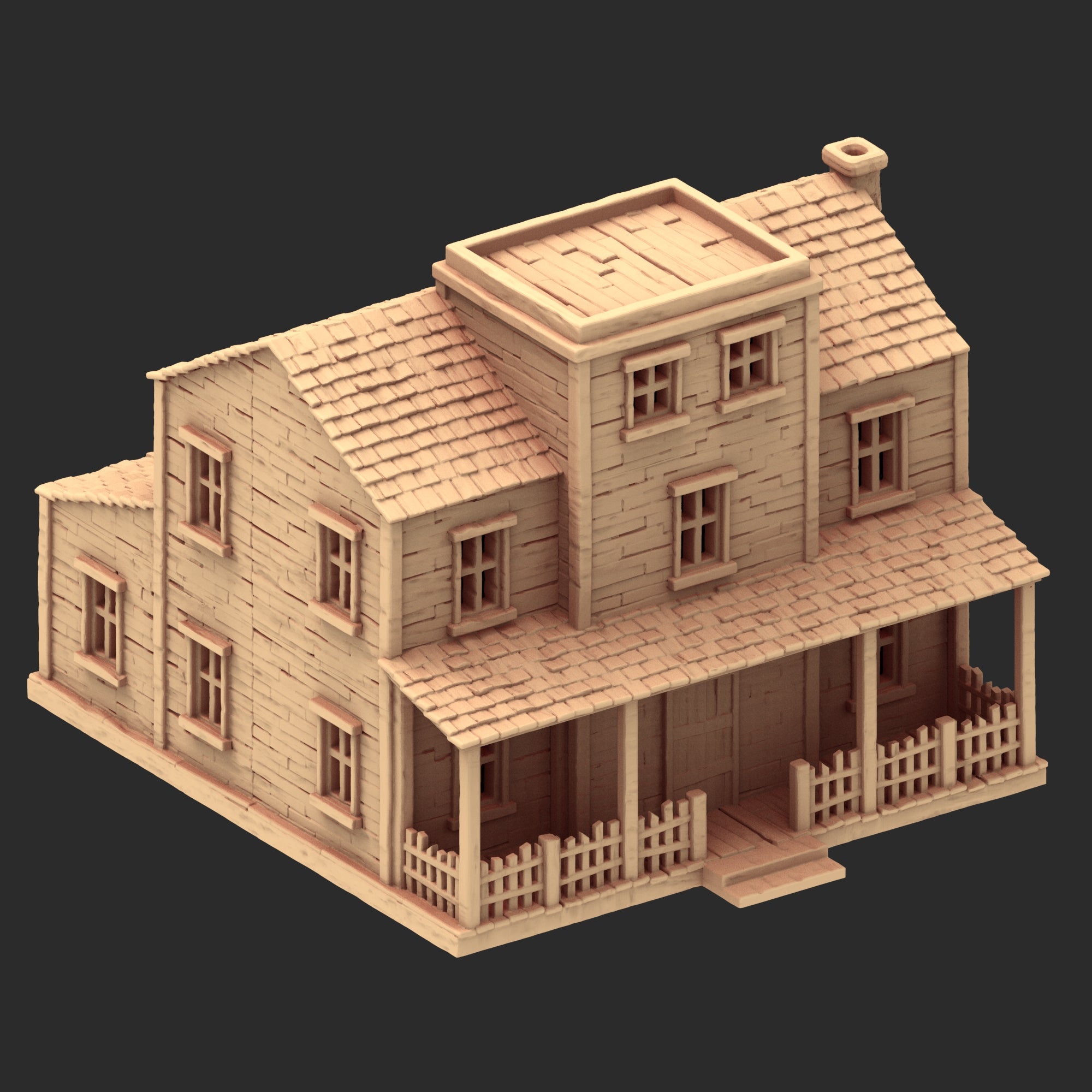 Wild West - Small town Part 2 - x13 Buildings