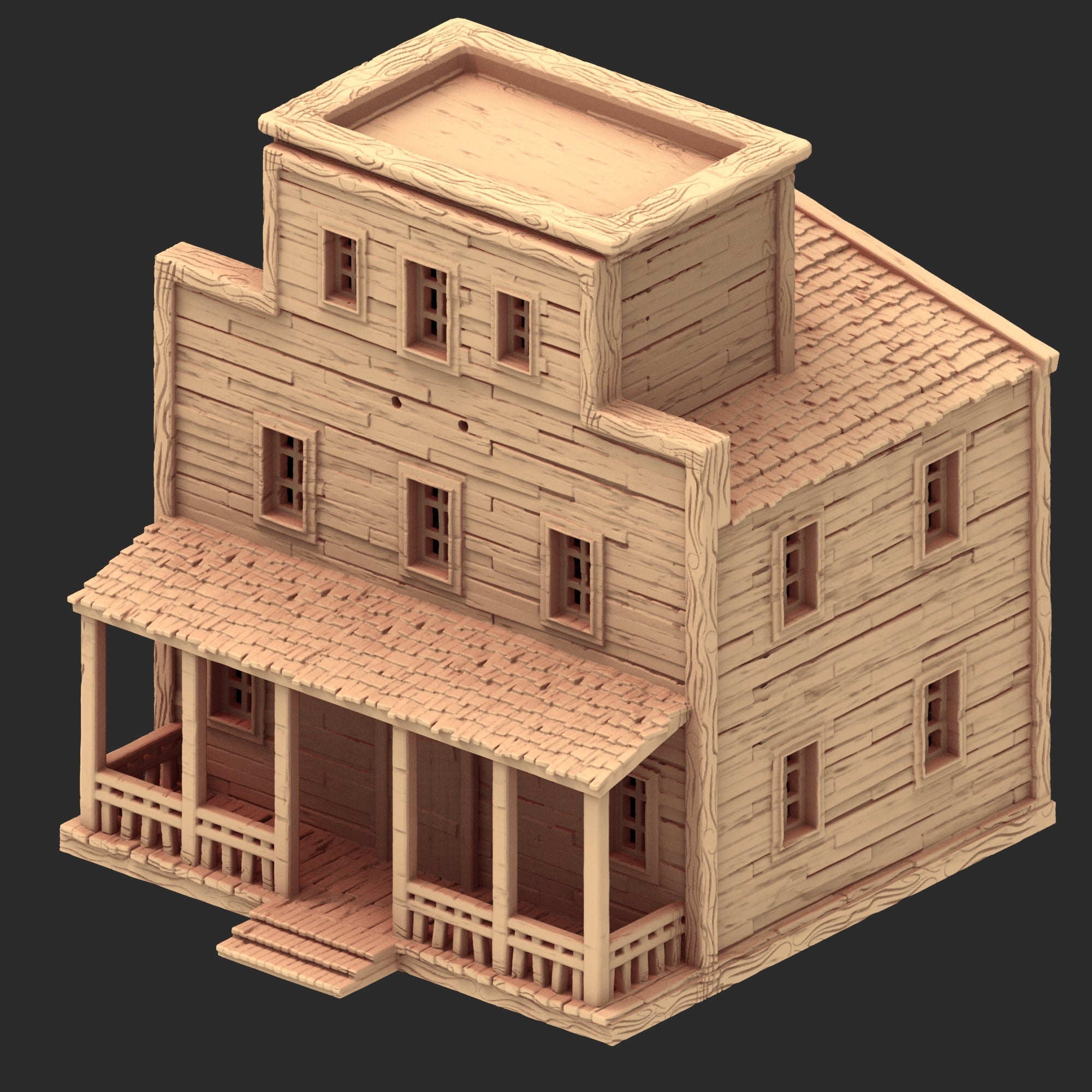 Wild West - Small town Part 2 - x13 Buildings