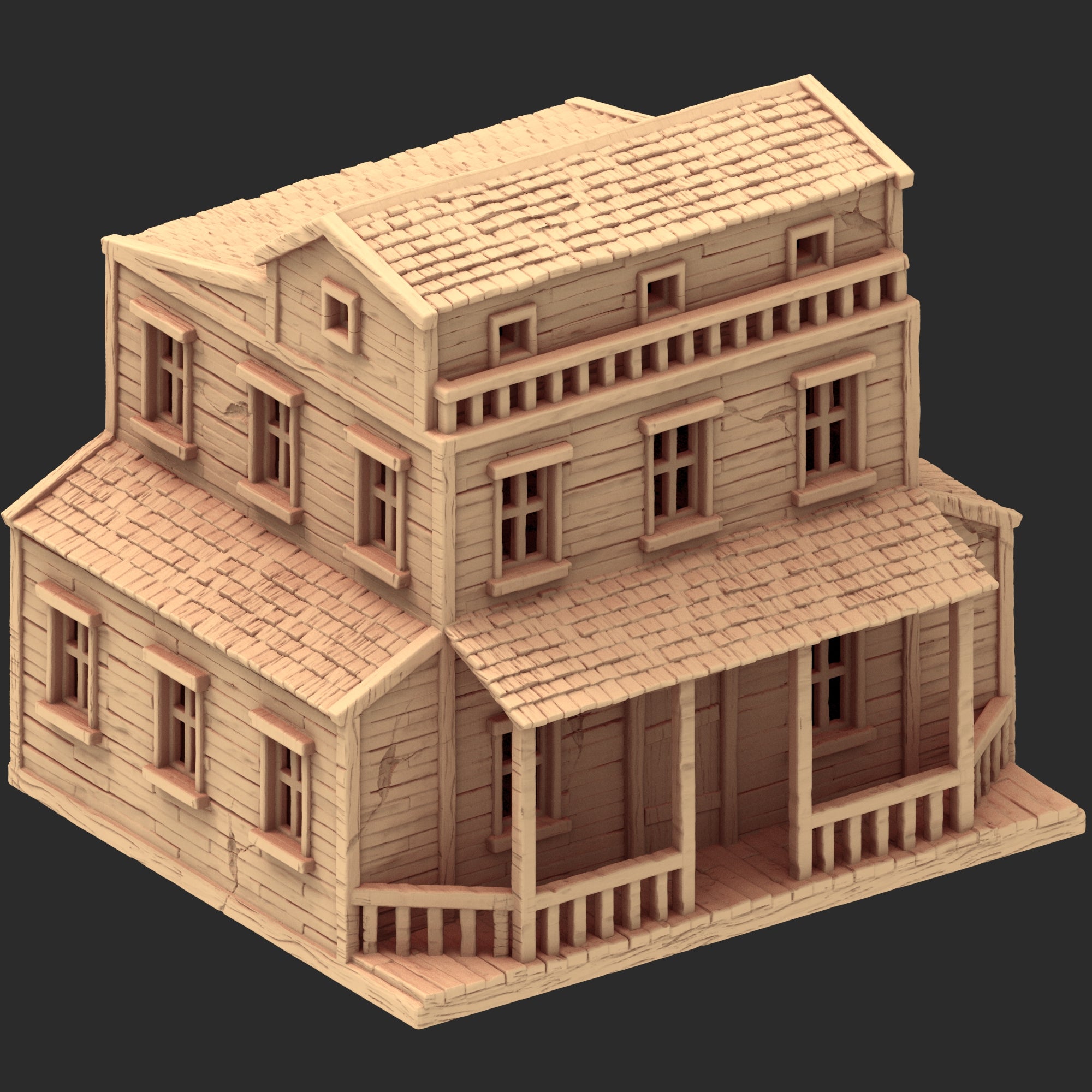 Wild West - Small town Part 2 - x13 Buildings