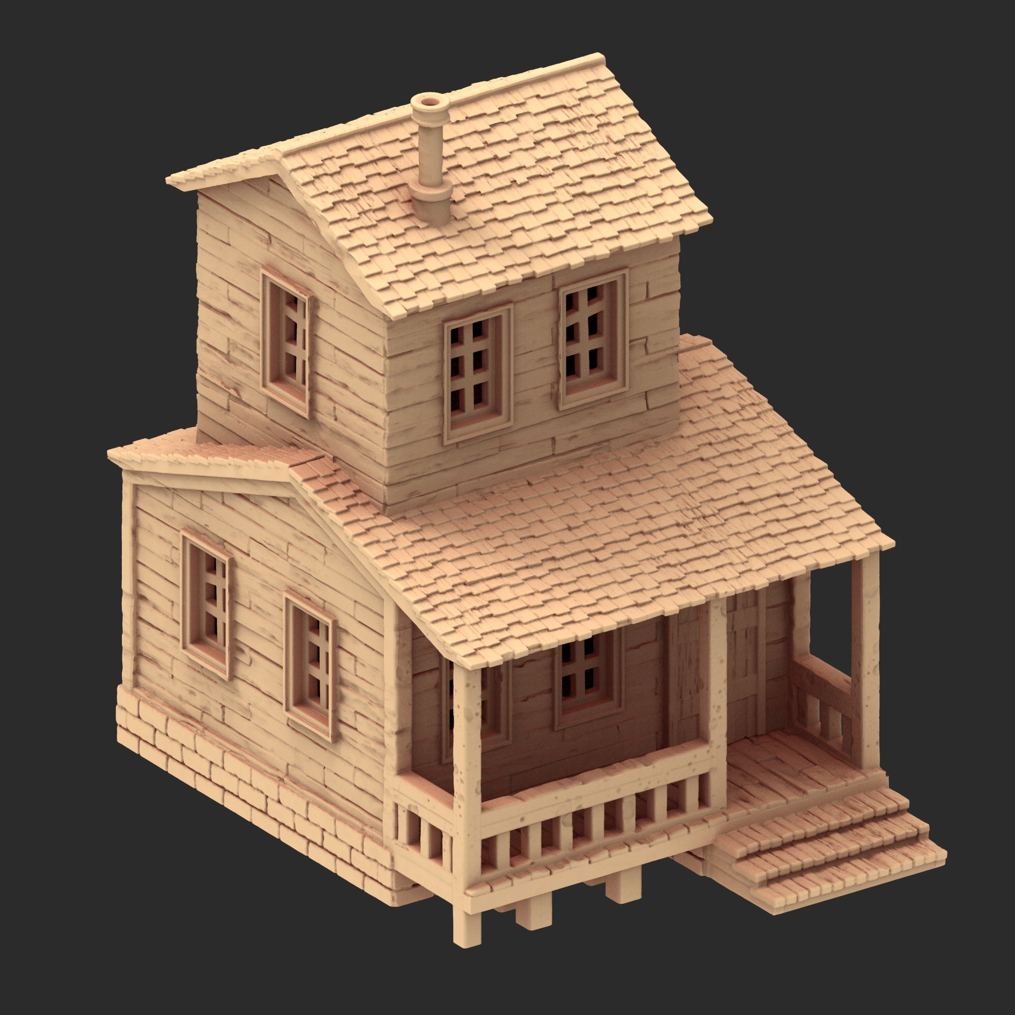 Wild West - Small town Part 2 - x13 Buildings