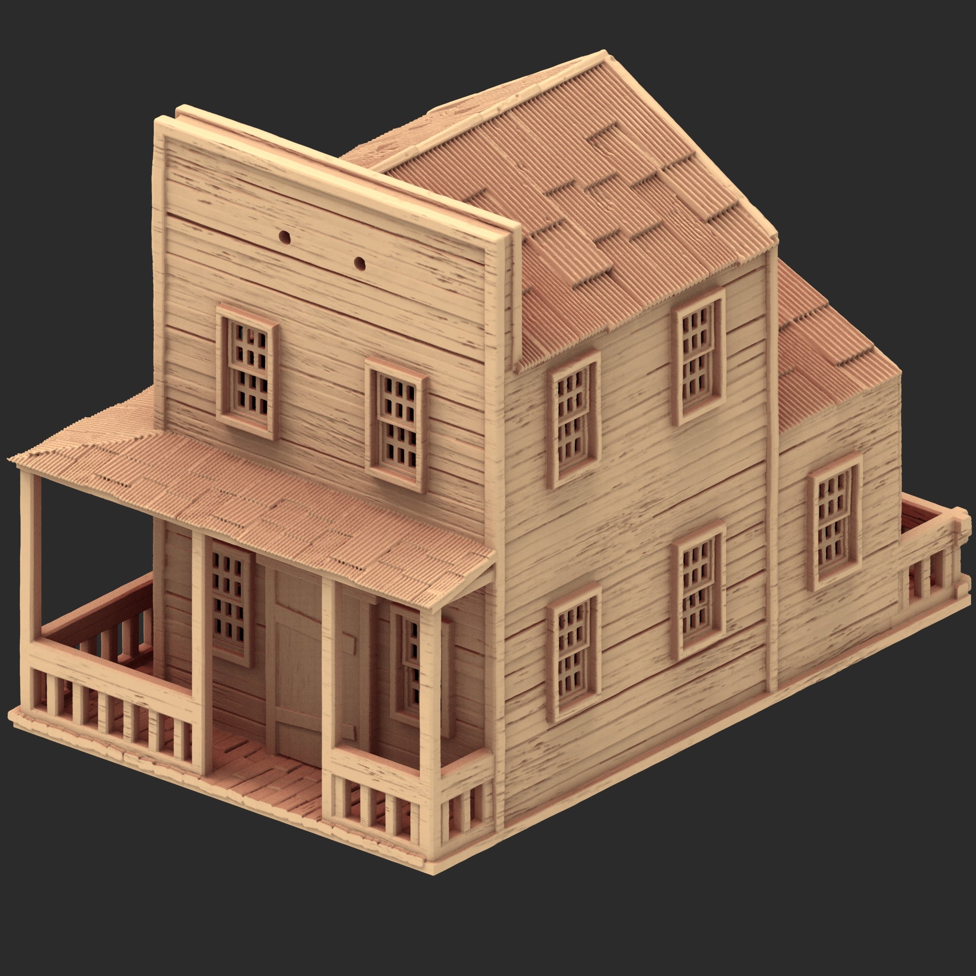 Wild West - Small town Part 2 - x13 Buildings