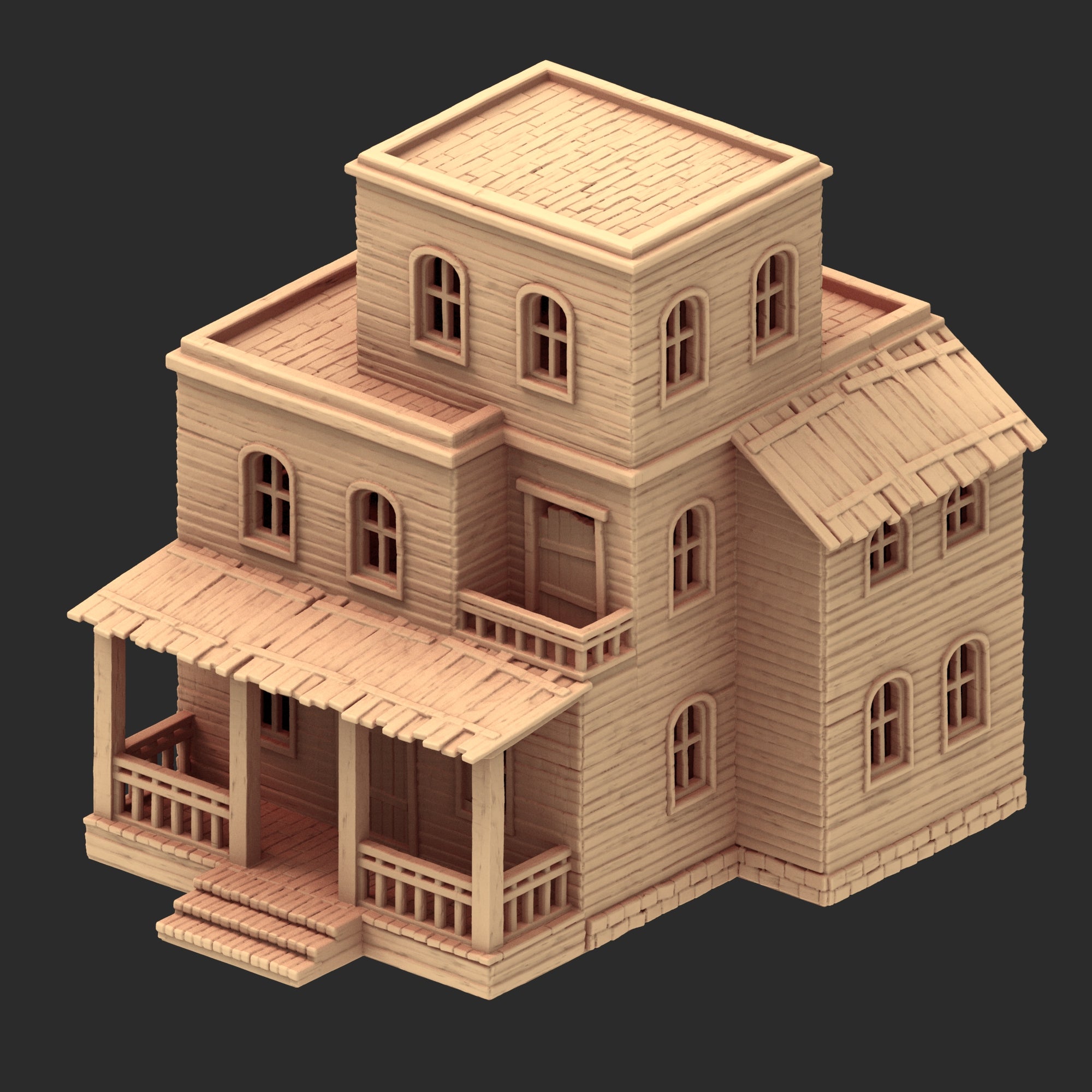 Wild West - Small town Part 2 - x13 Buildings