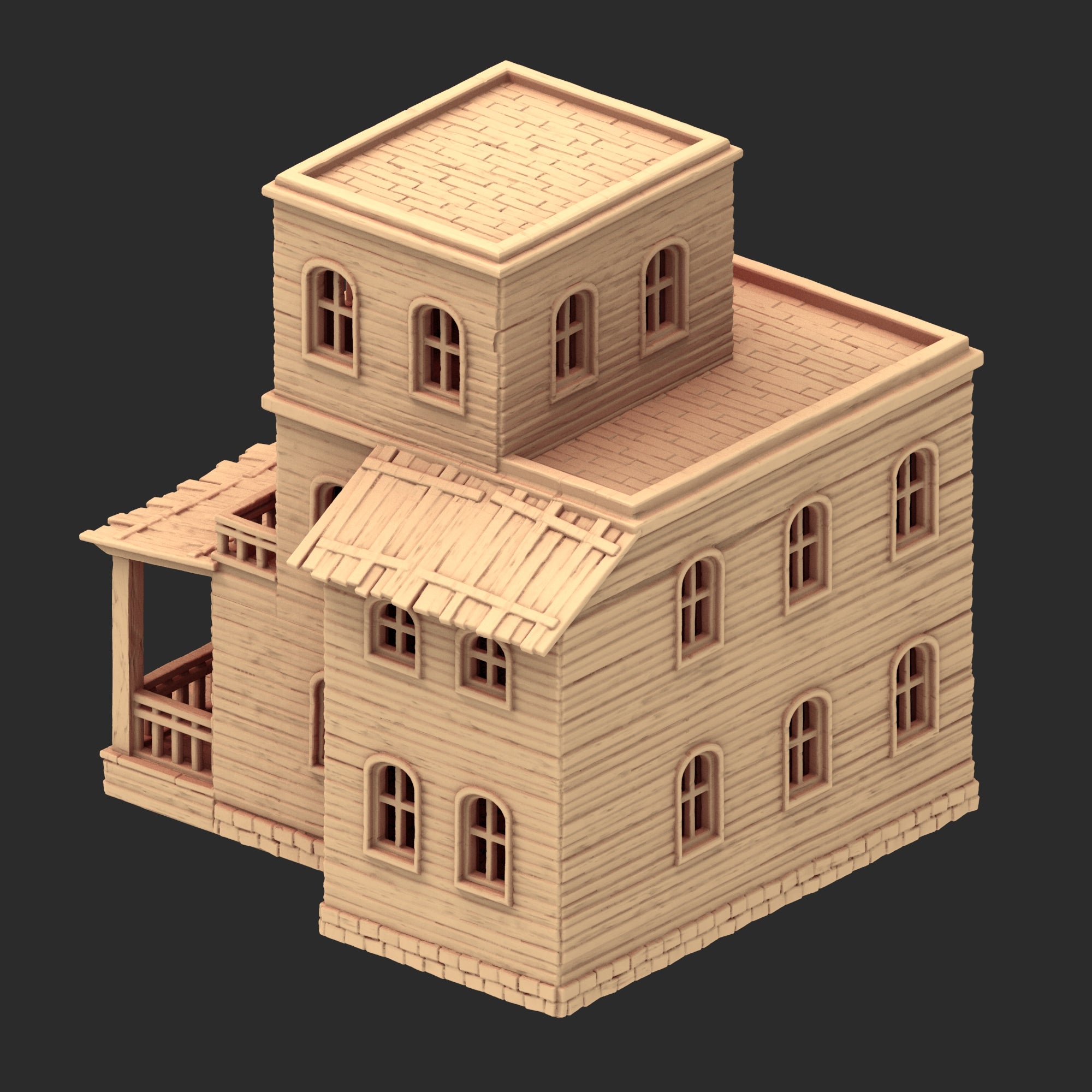 Wild West - Small town Part 2 - x13 Buildings