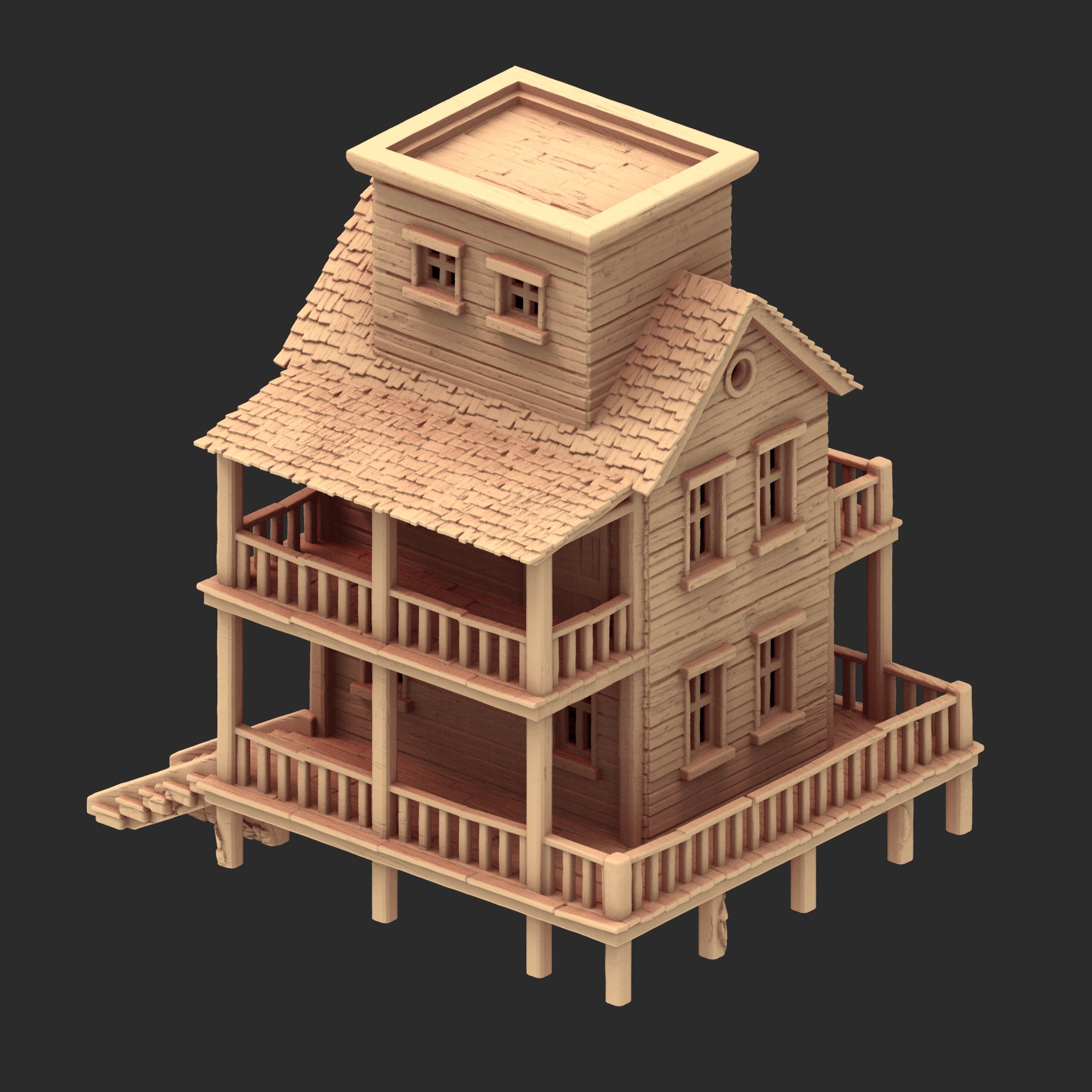 Wild West - Small town Part 2 - x13 Buildings