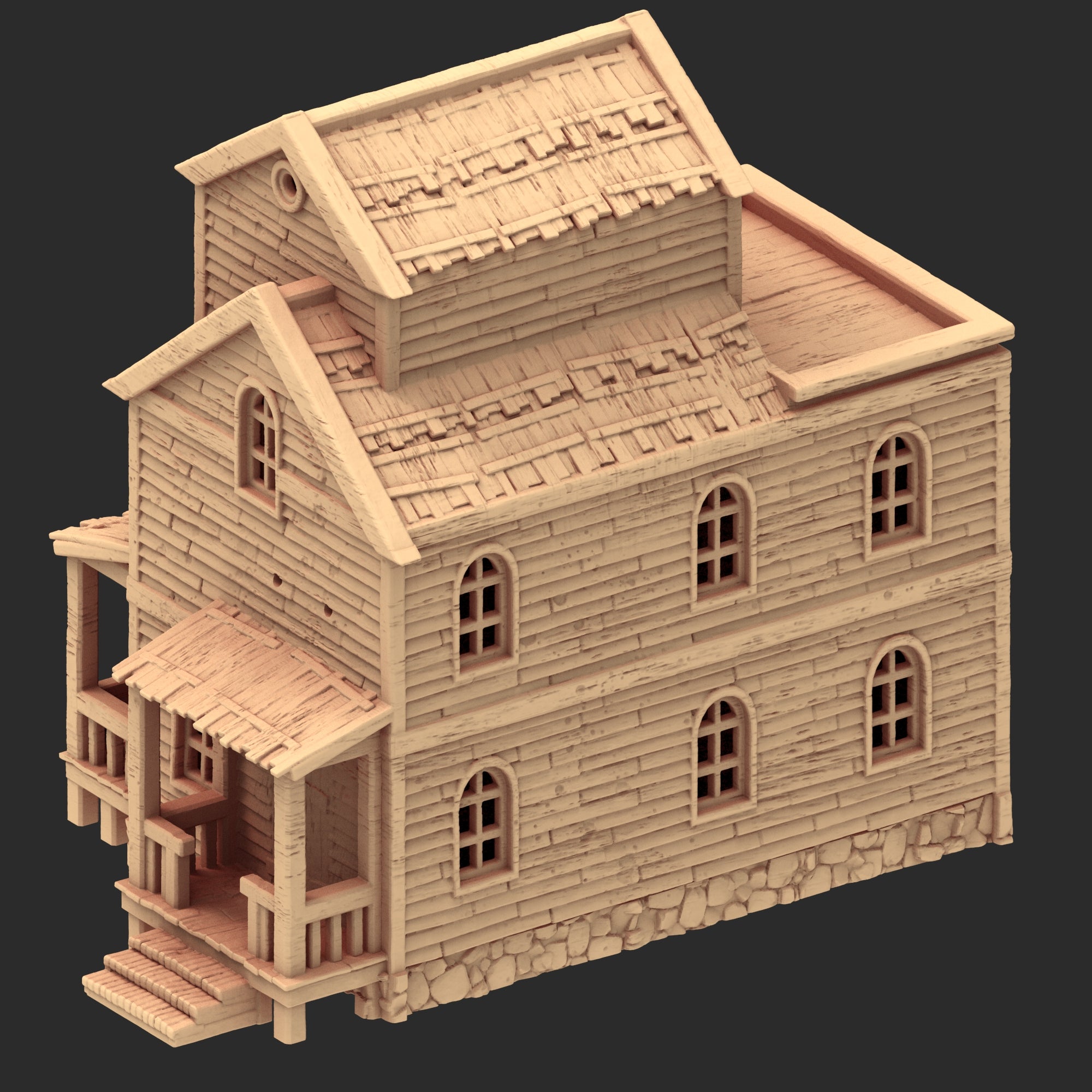 Wild West - Small town Part 2 - x13 Buildings