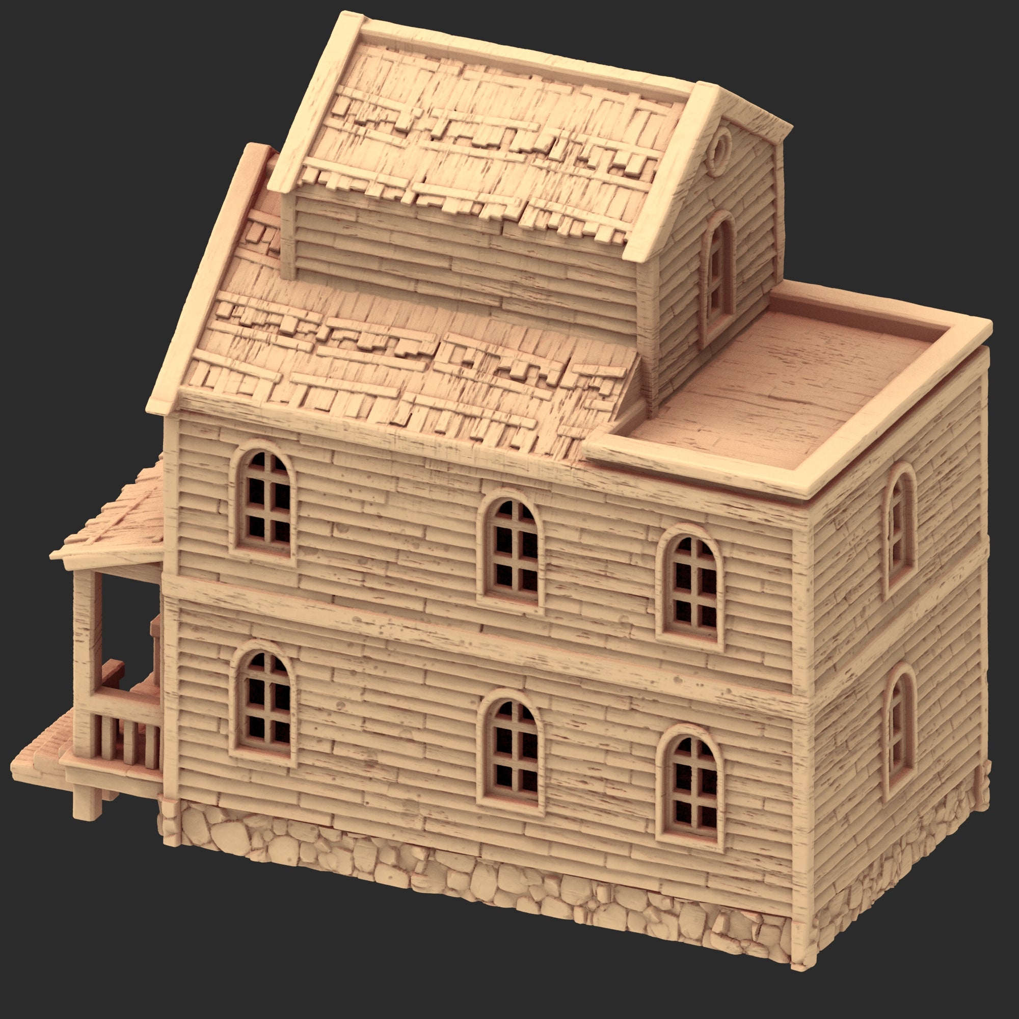 Wild West - Small town Part 2 - x13 Buildings