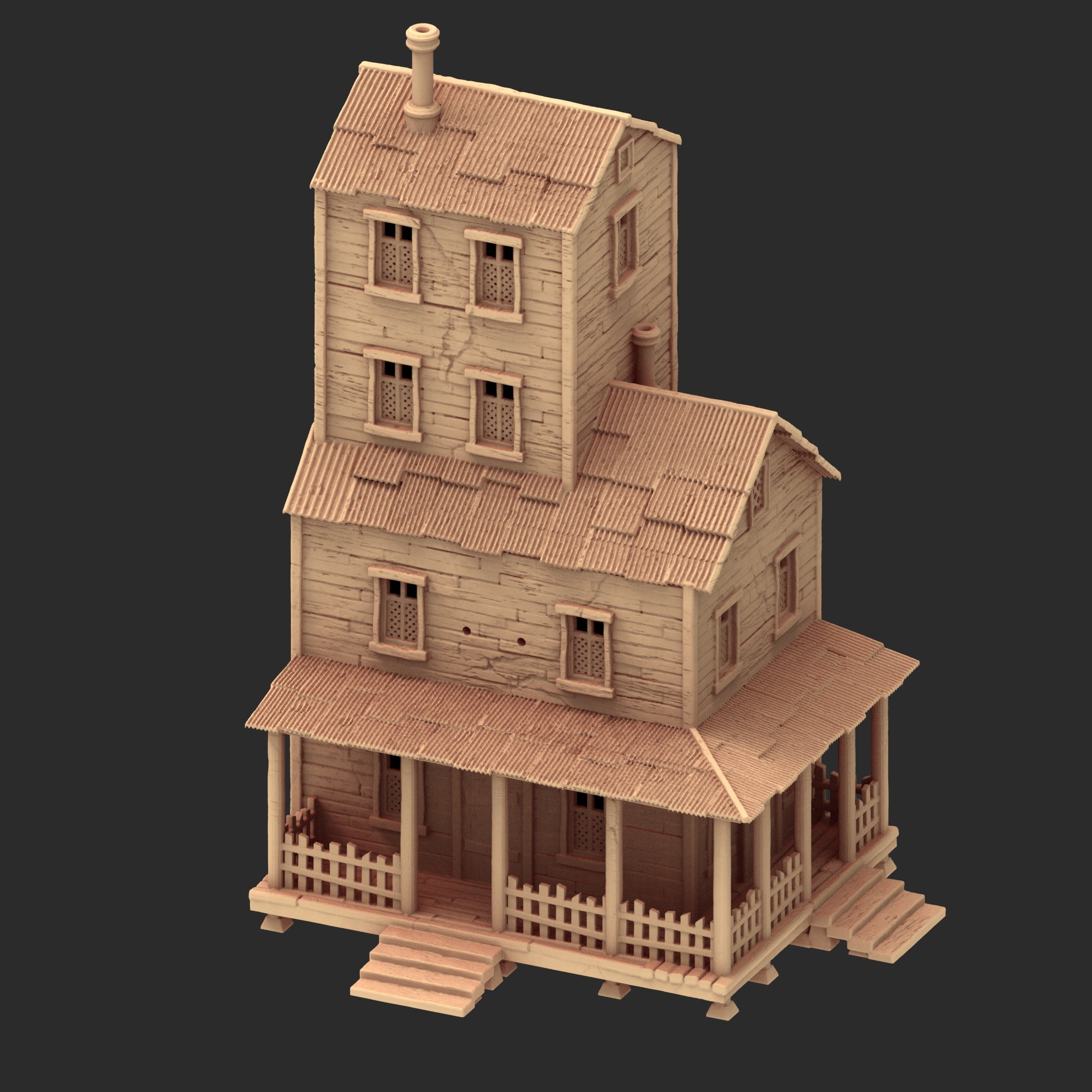 Wild West - Small town Part 2 - x13 Buildings
