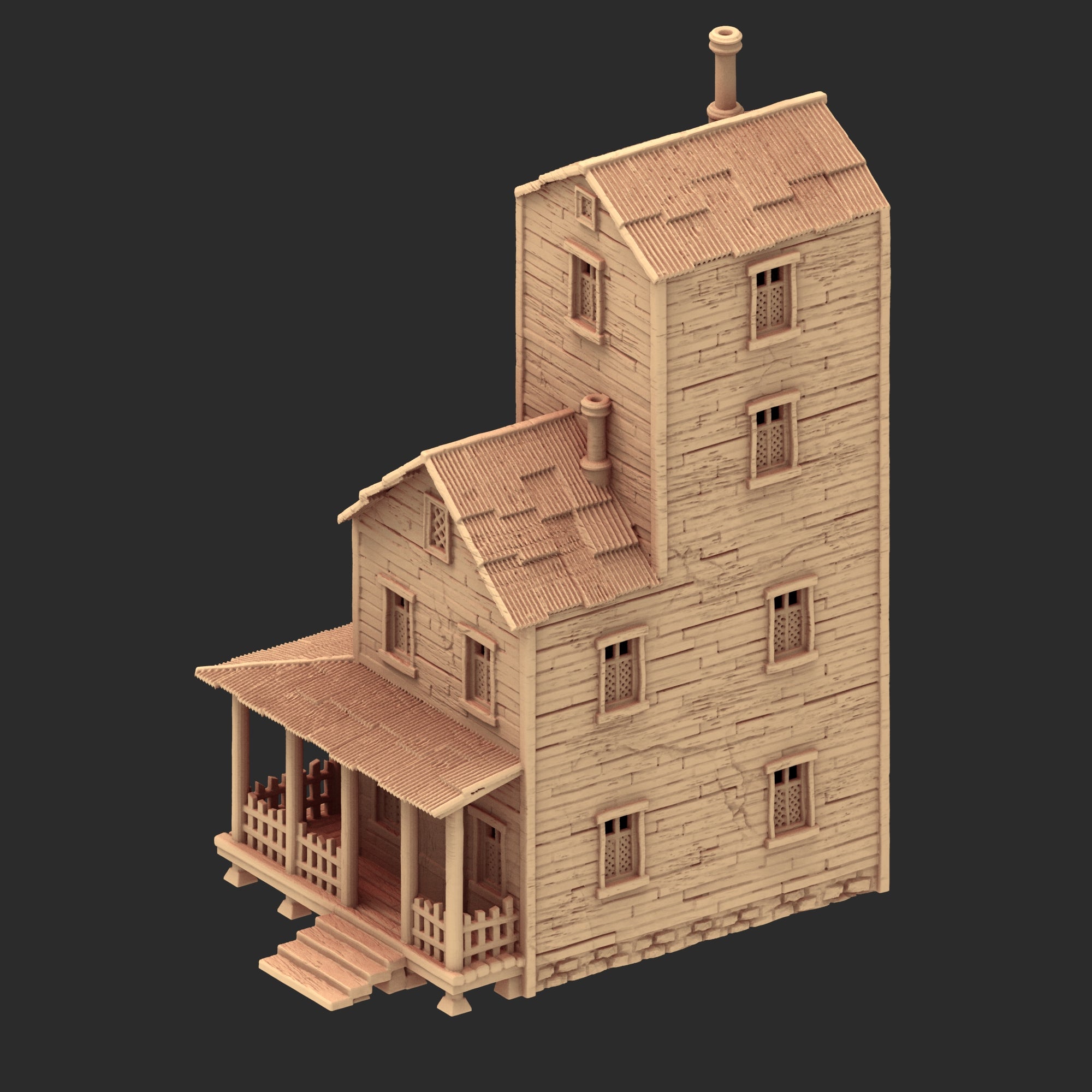 Wild West - Small town Part 2 - x13 Buildings