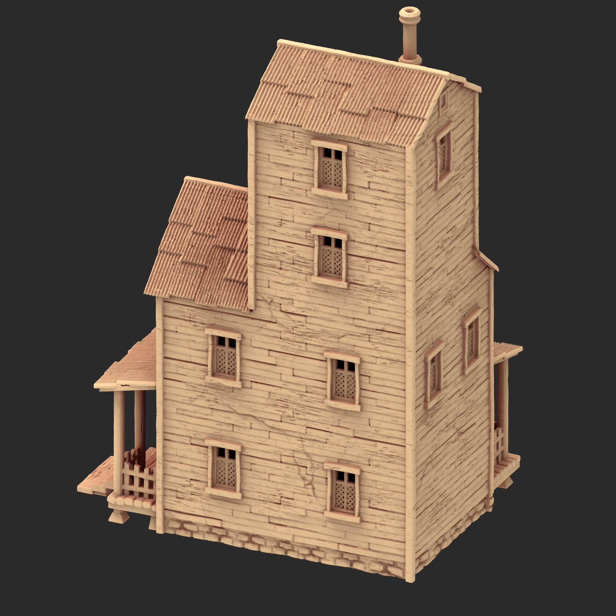 Wild West - Small town Part 2 - x13 Buildings