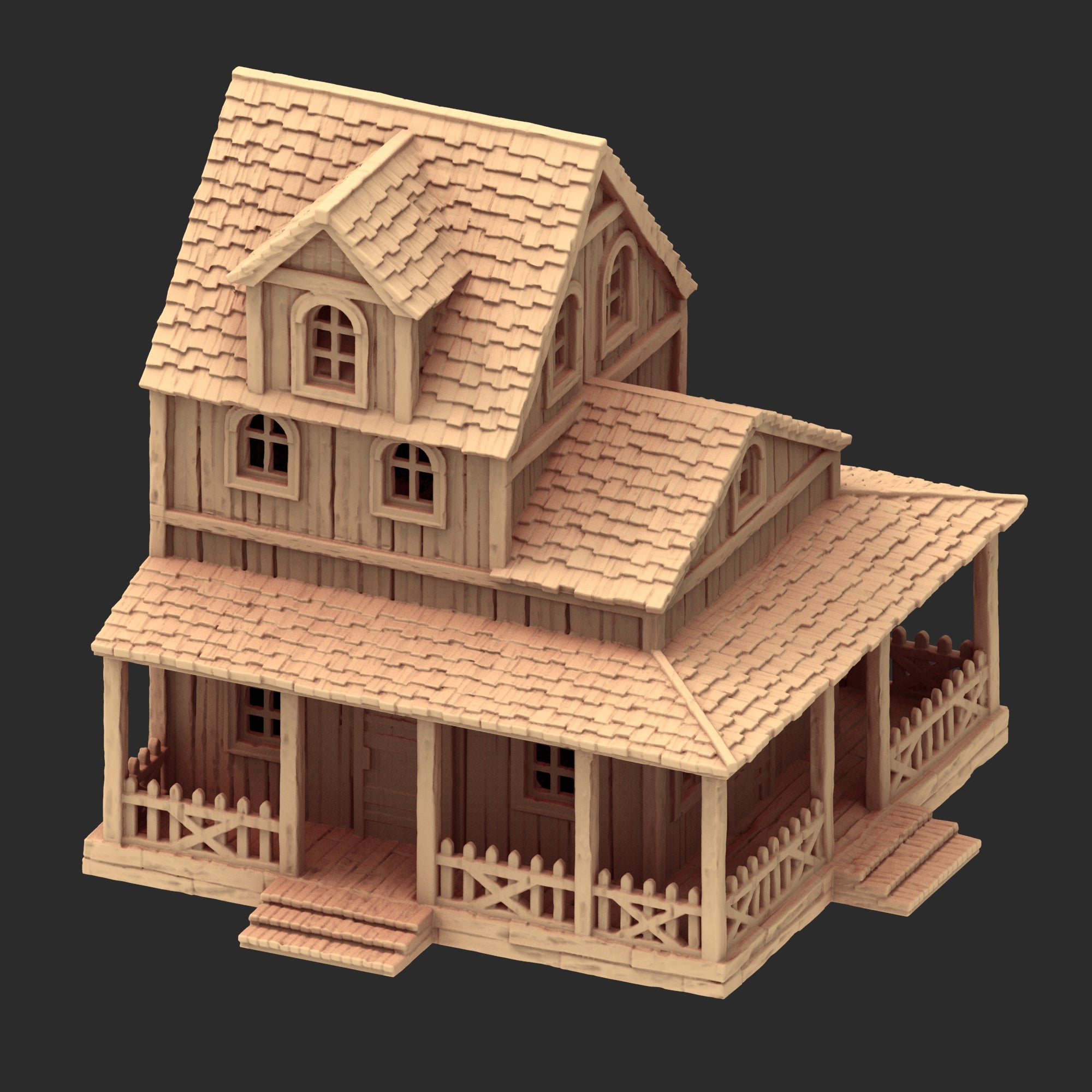 Wild West - Small town Part 2 - x13 Buildings