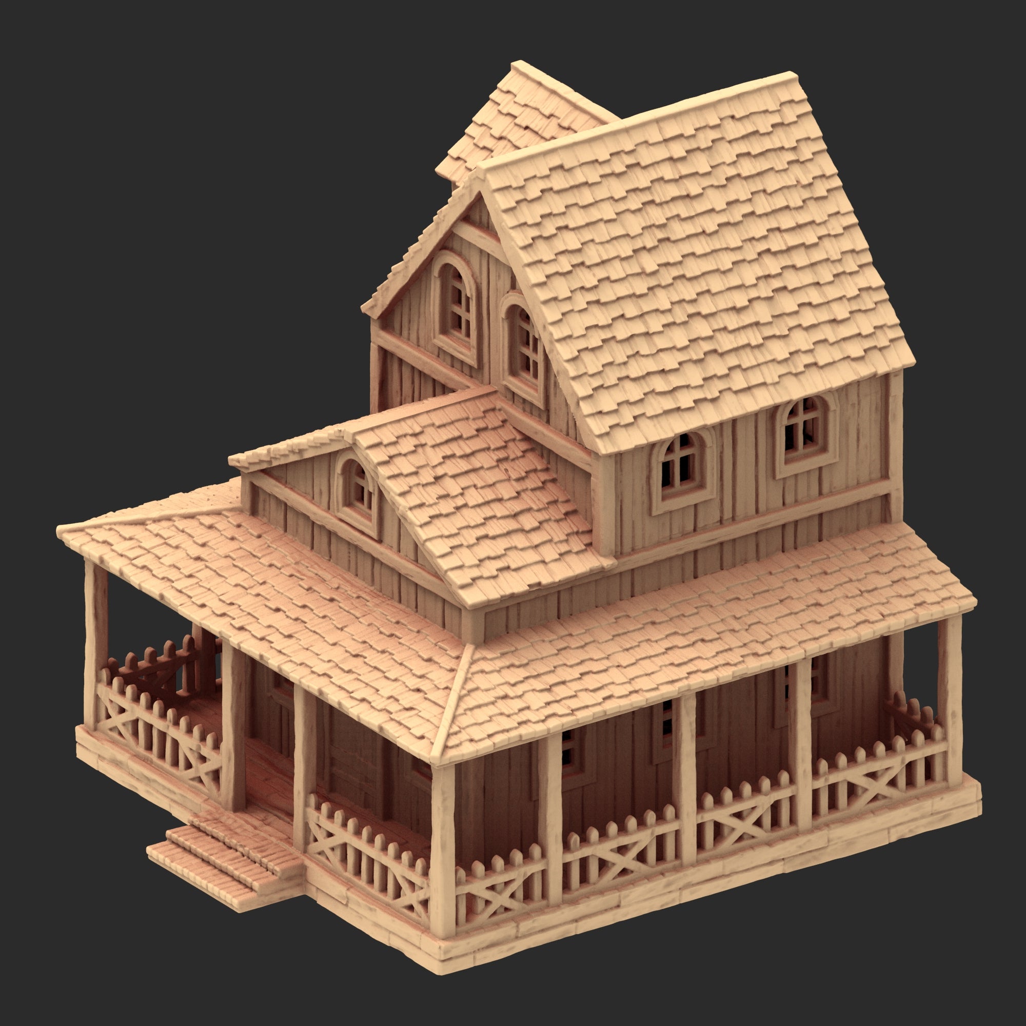 Wild West - Small town Part 2 - x13 Buildings