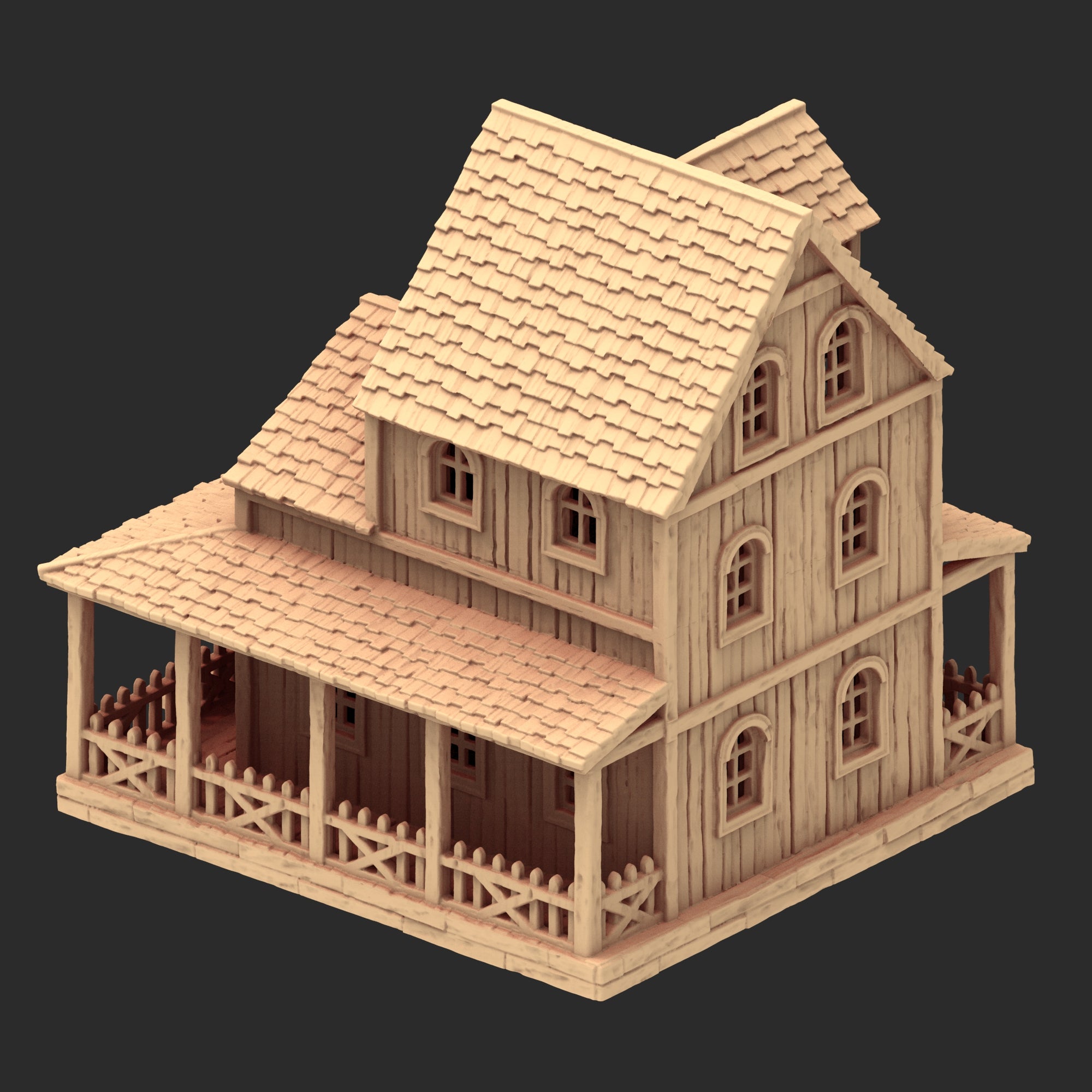 Wild West - Small town Part 2 - x13 Buildings
