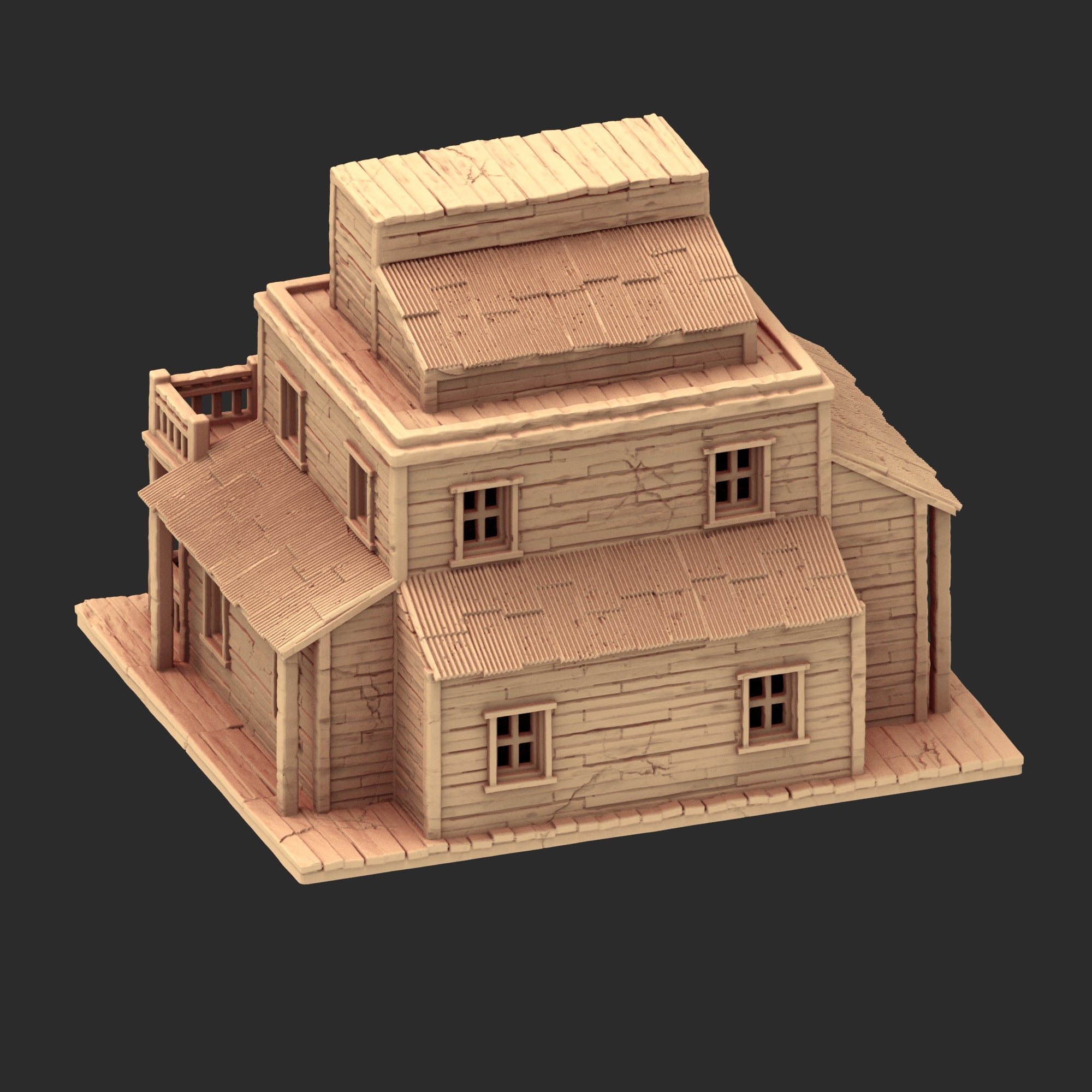 Wild West - Small town Part 2 - x13 Buildings