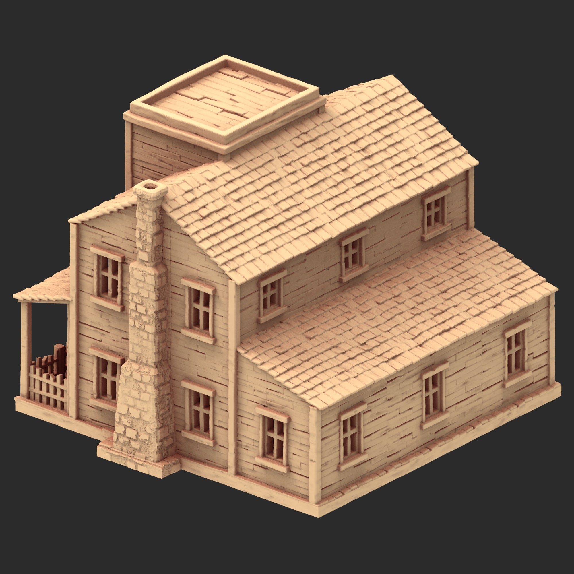 Wild West - Small town Part 2 - x13 Buildings