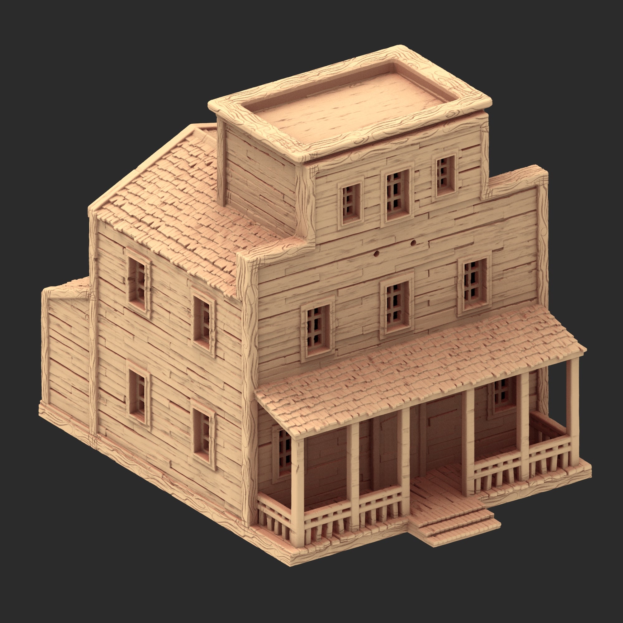 Wild West - Small town Part 2 - x13 Buildings