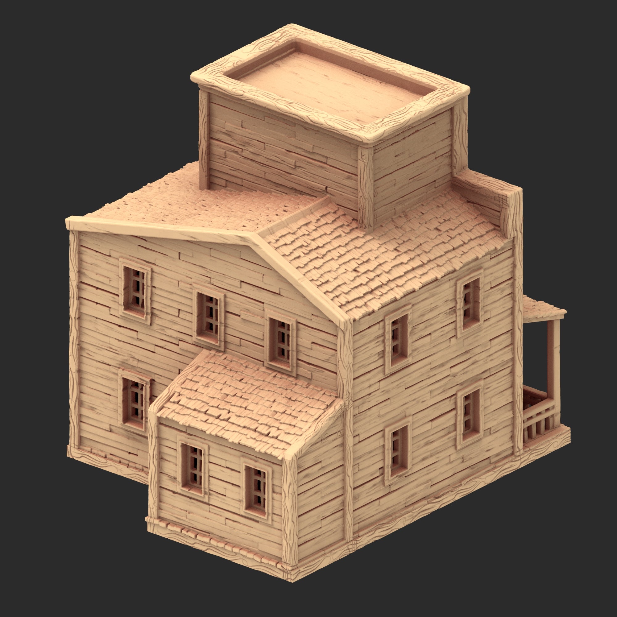 Wild West - Small town Part 2 - x13 Buildings