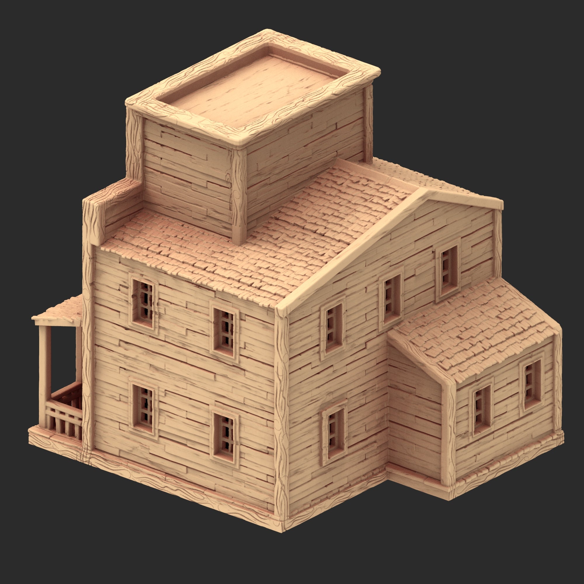 Wild West - Small town Part 2 - x13 Buildings