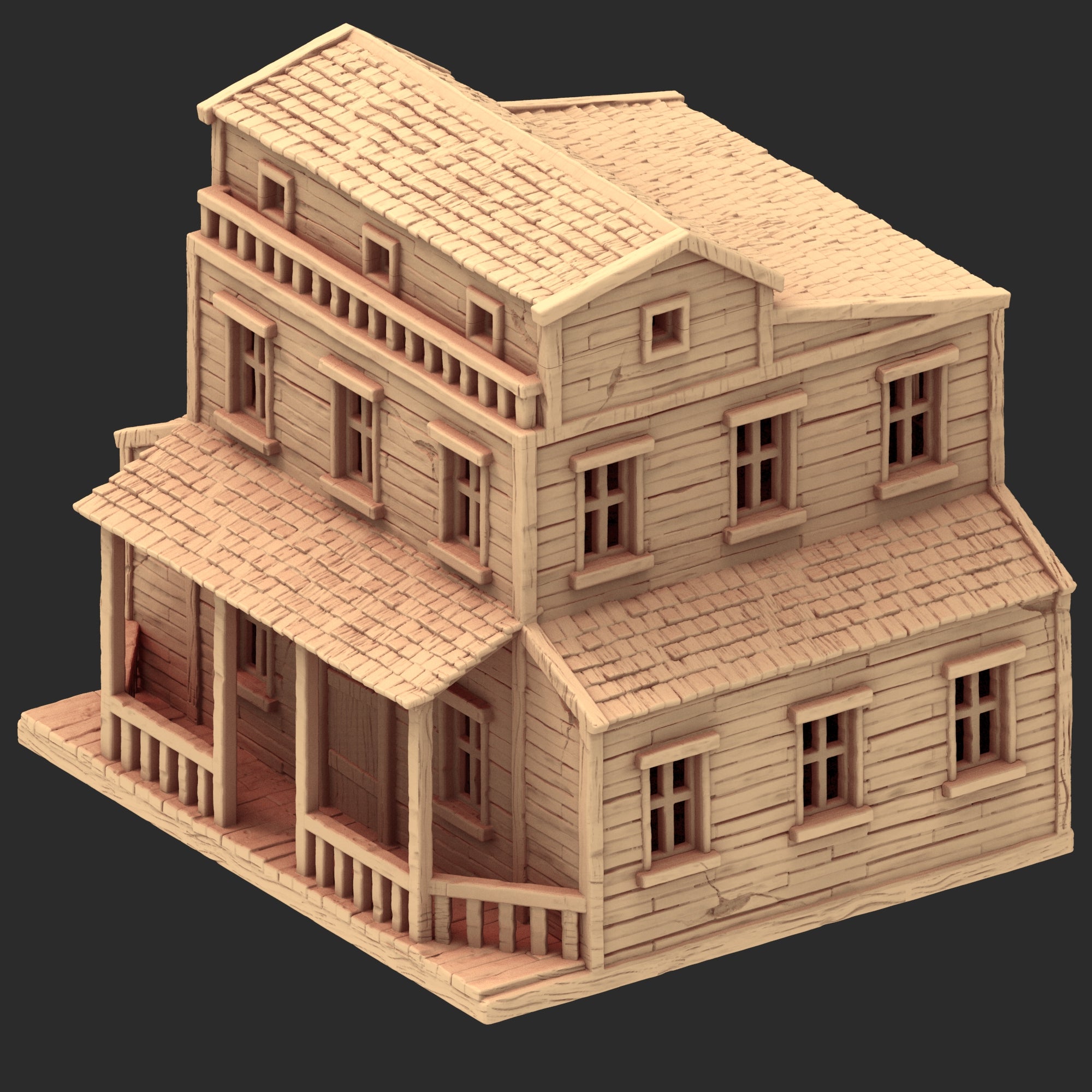 Wild West - Small town Part 2 - x13 Buildings