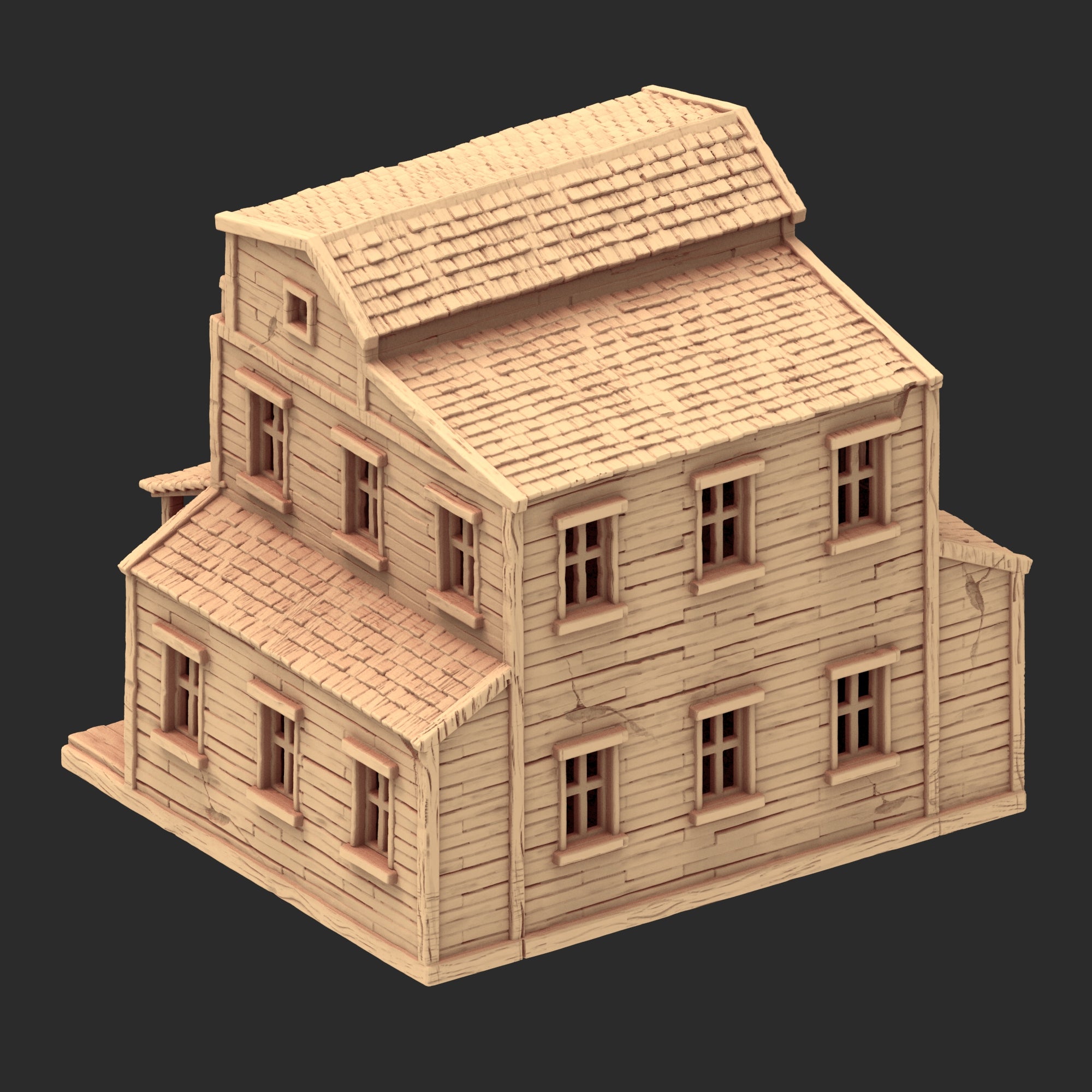 Wild West - Small town Part 2 - x13 Buildings