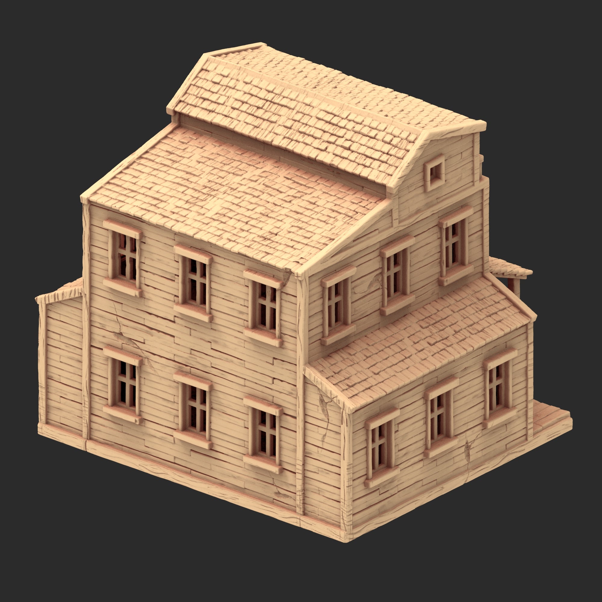Wild West - Small town Part 2 - x13 Buildings