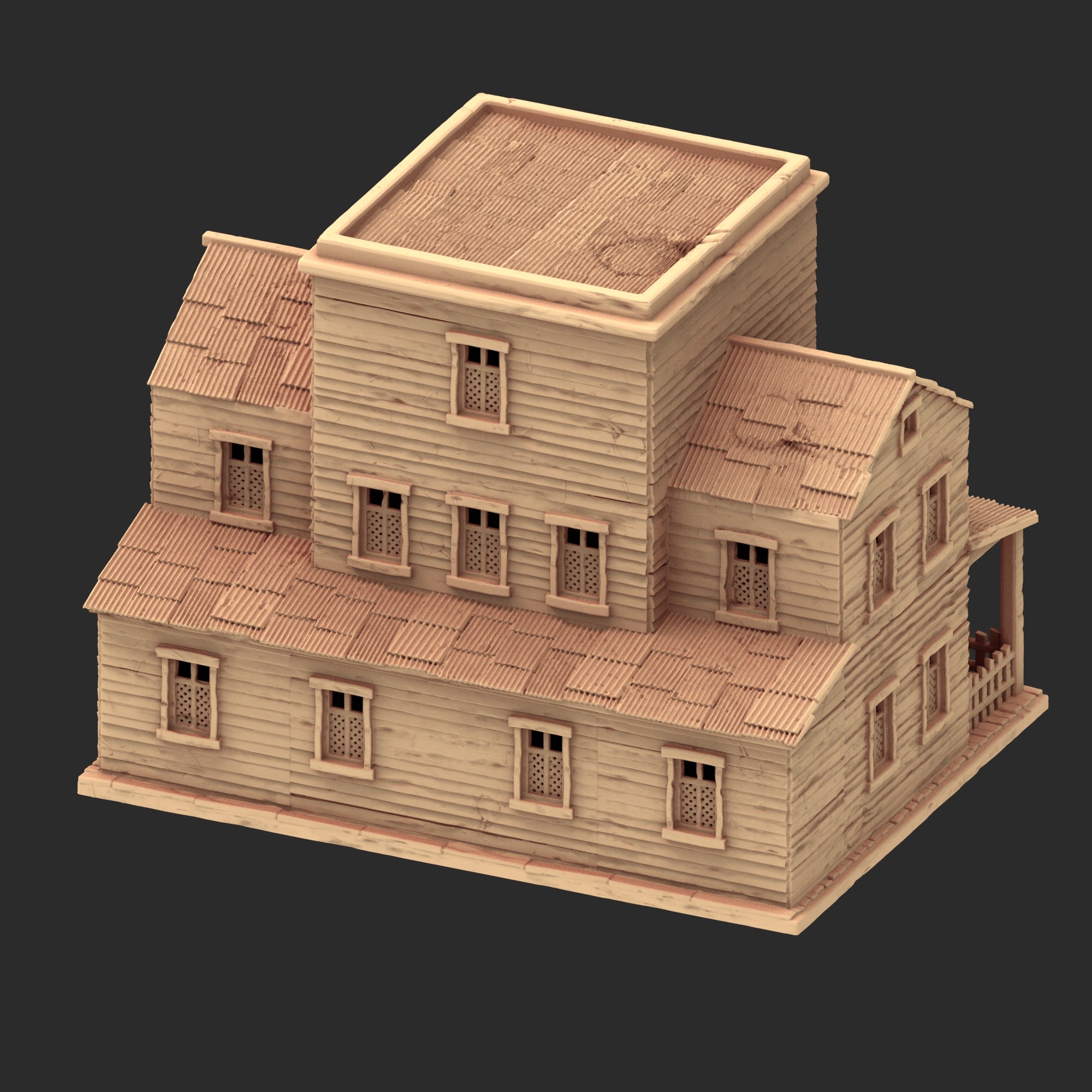 Wild West - Small town Part 2 - x13 Buildings