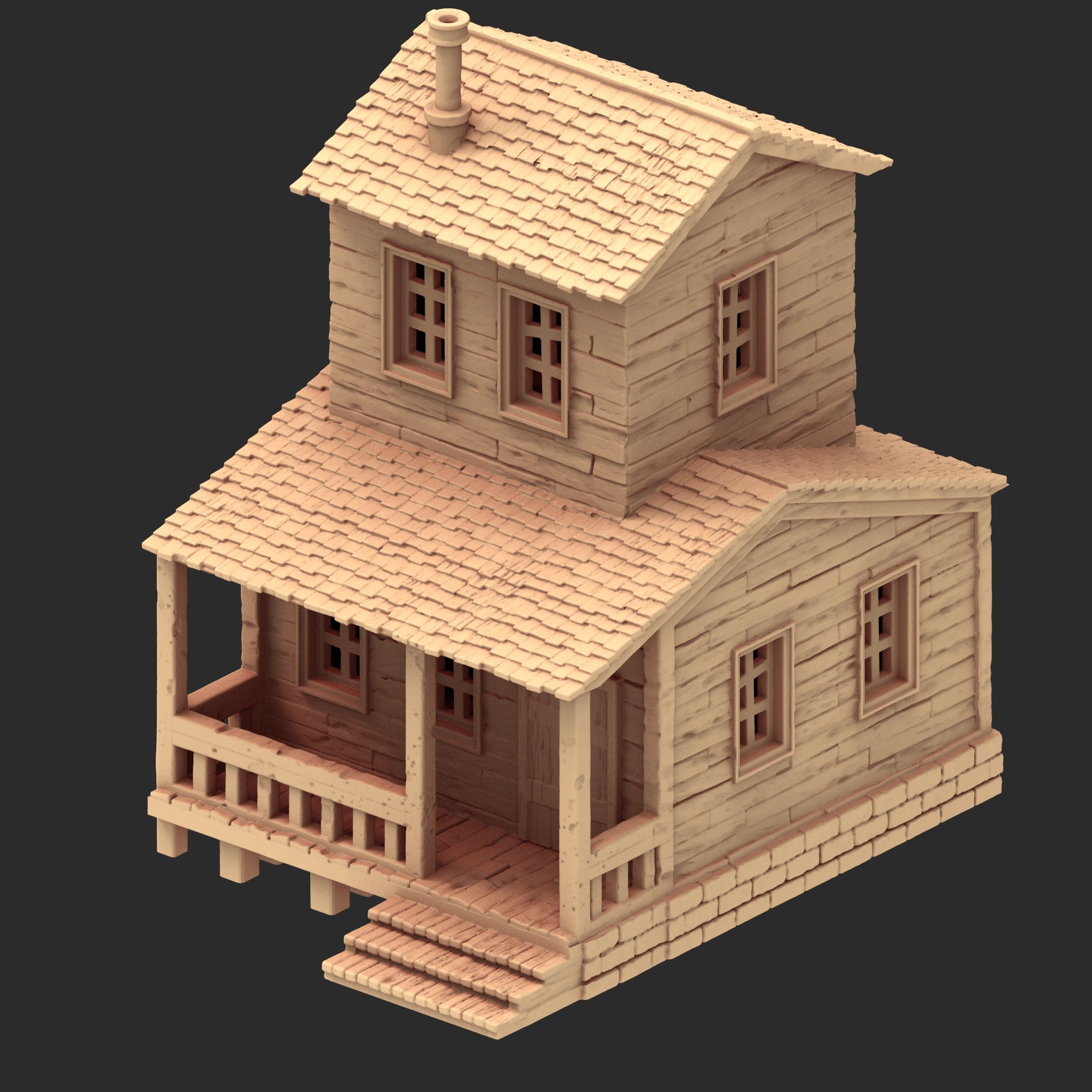 Wild West - Small town Part 2 - x13 Buildings
