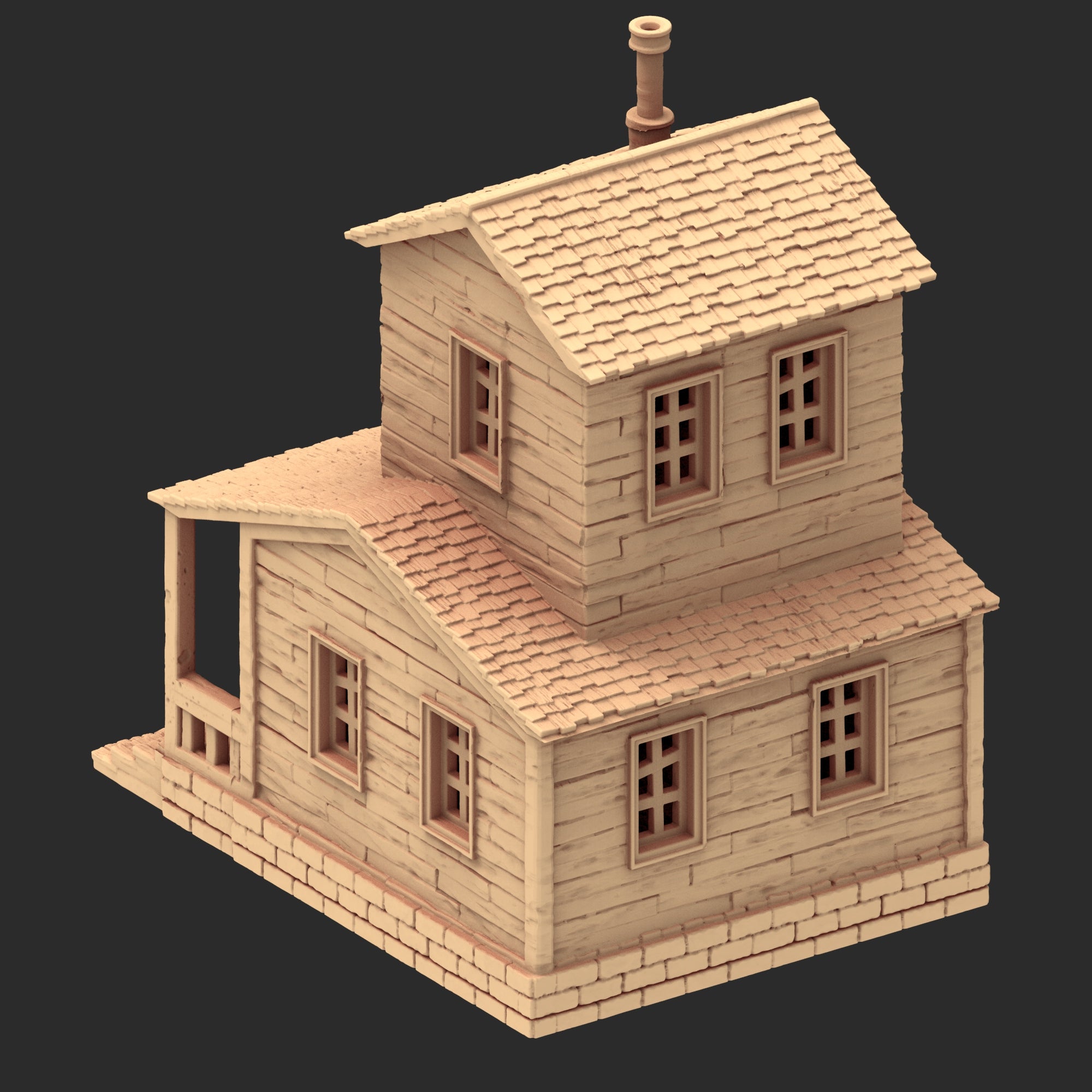 Wild West - Small town Part 2 - x13 Buildings