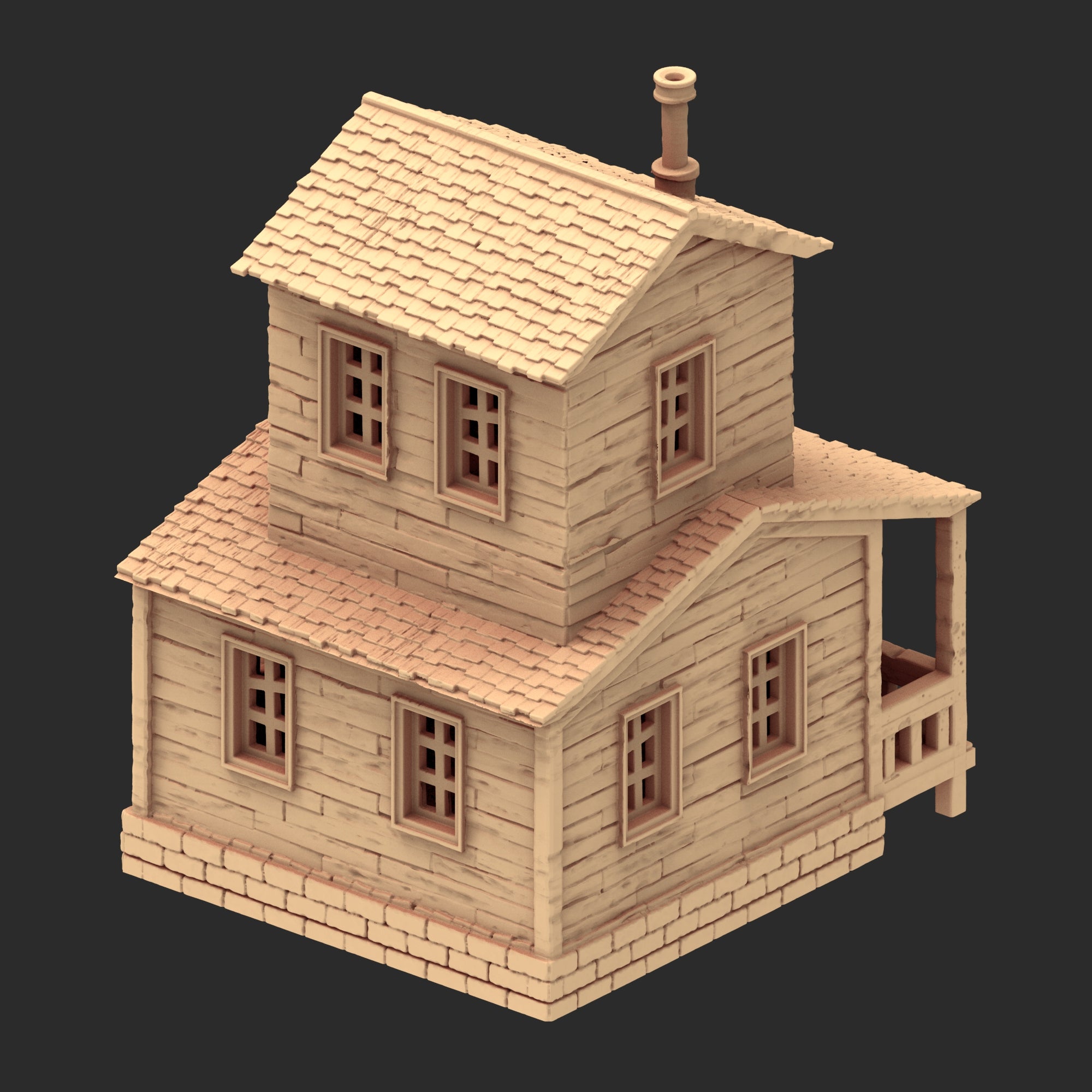 Wild West - Small town Part 2 - x13 Buildings