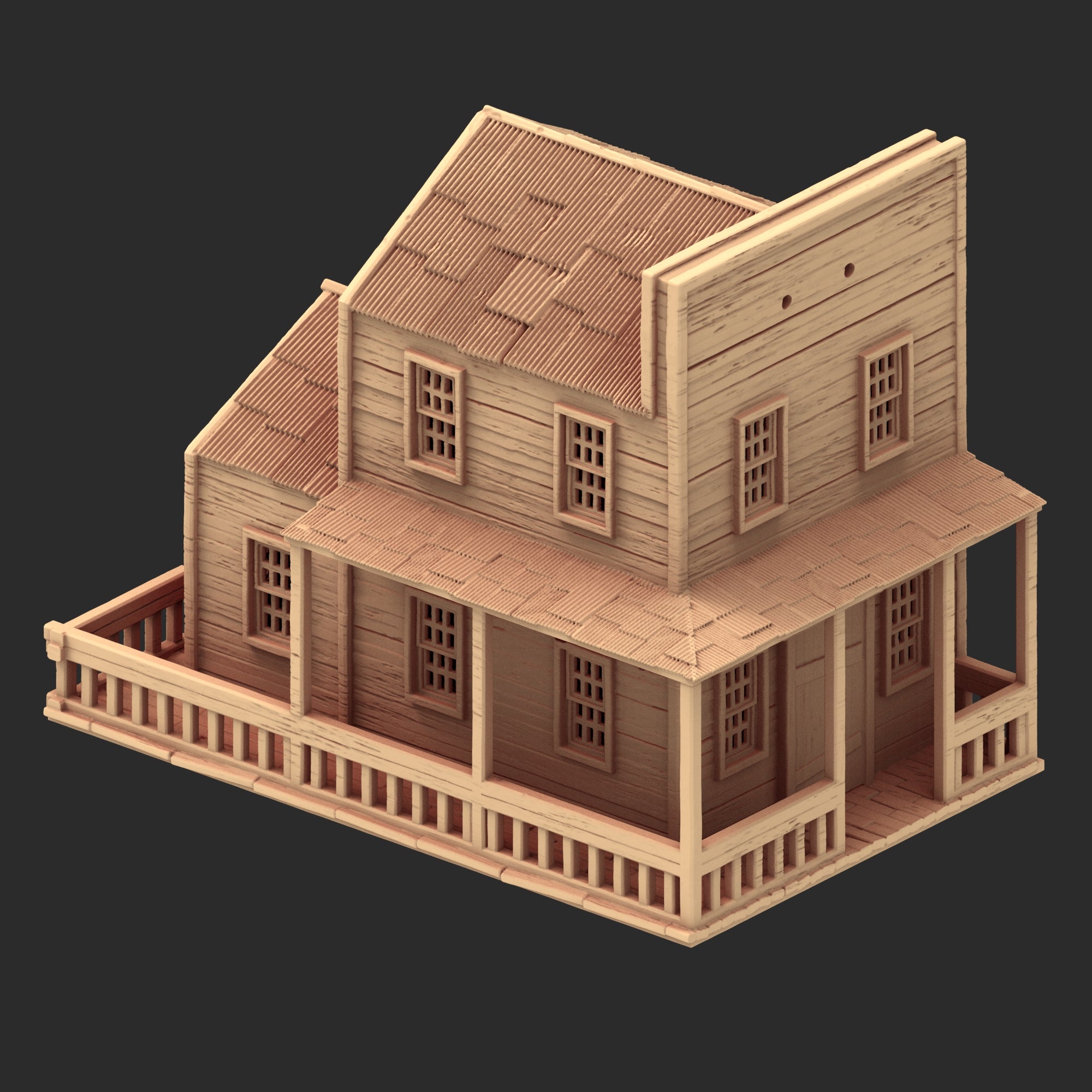 Wild West - Small town Part 2 - x13 Buildings