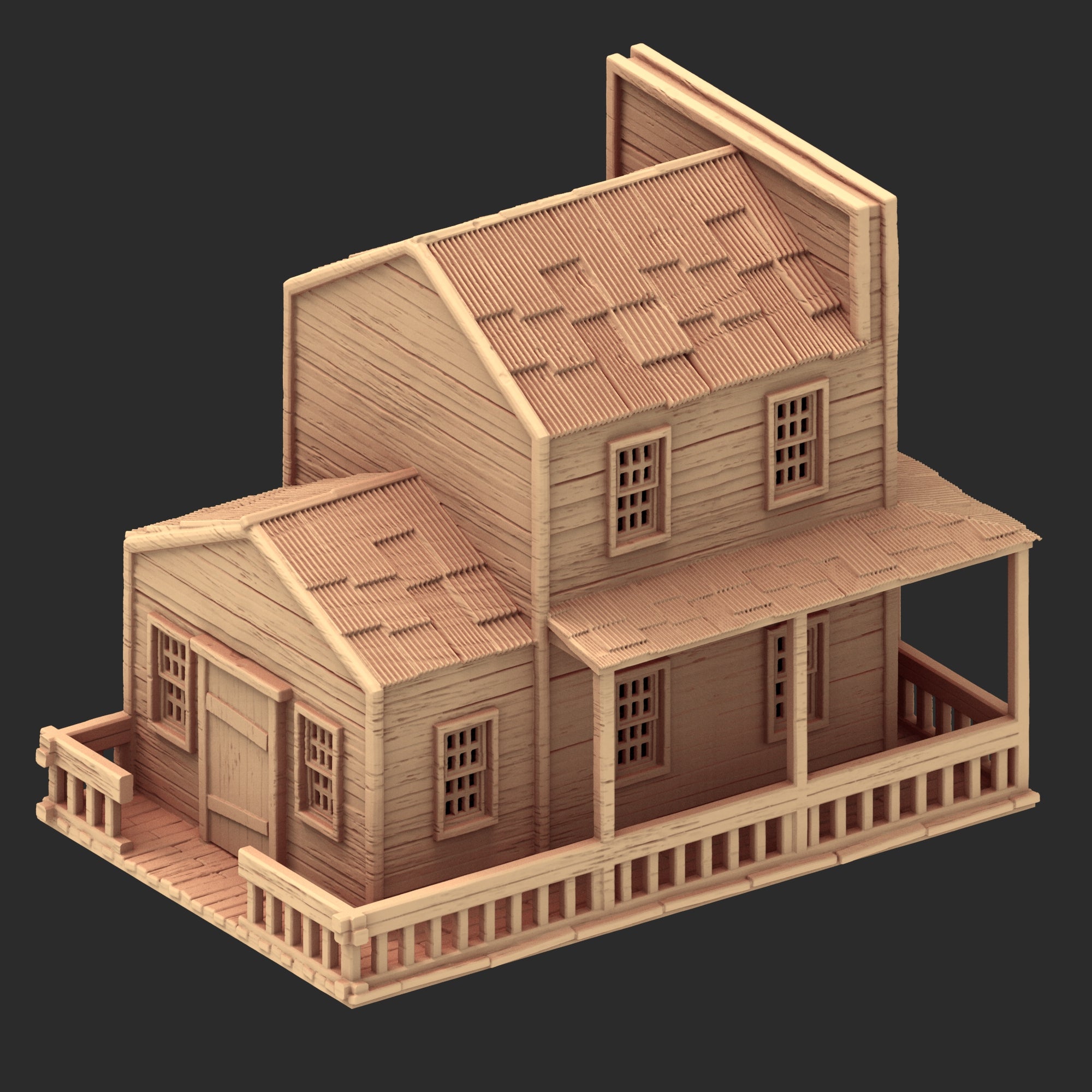 Wild West - Small town Part 2 - x13 Buildings