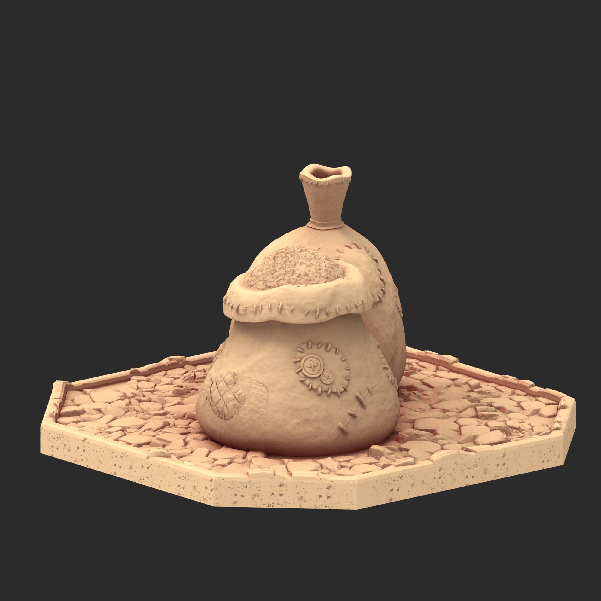 Market Town Part 1 - x10 Buildings, x6 Stalls