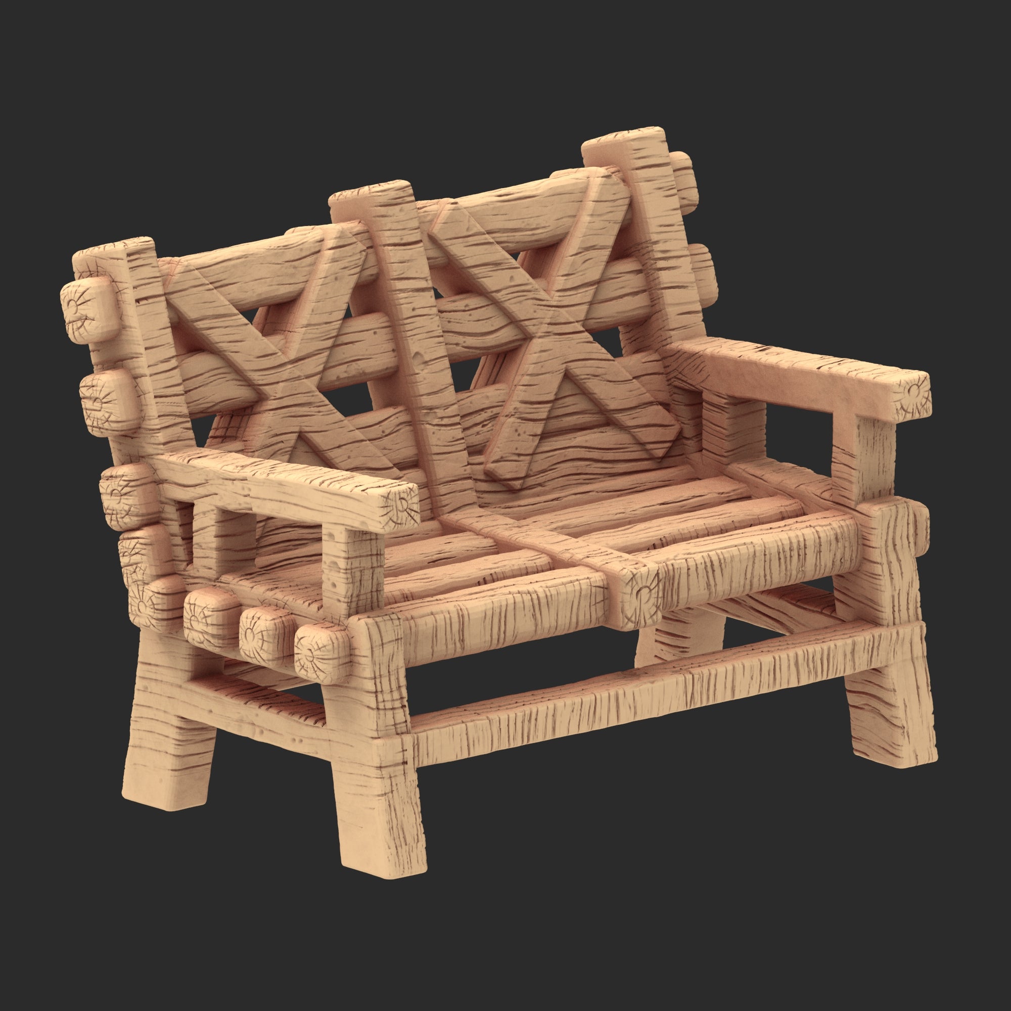 Market Town Part 1 - x10 Buildings, x6 Stalls