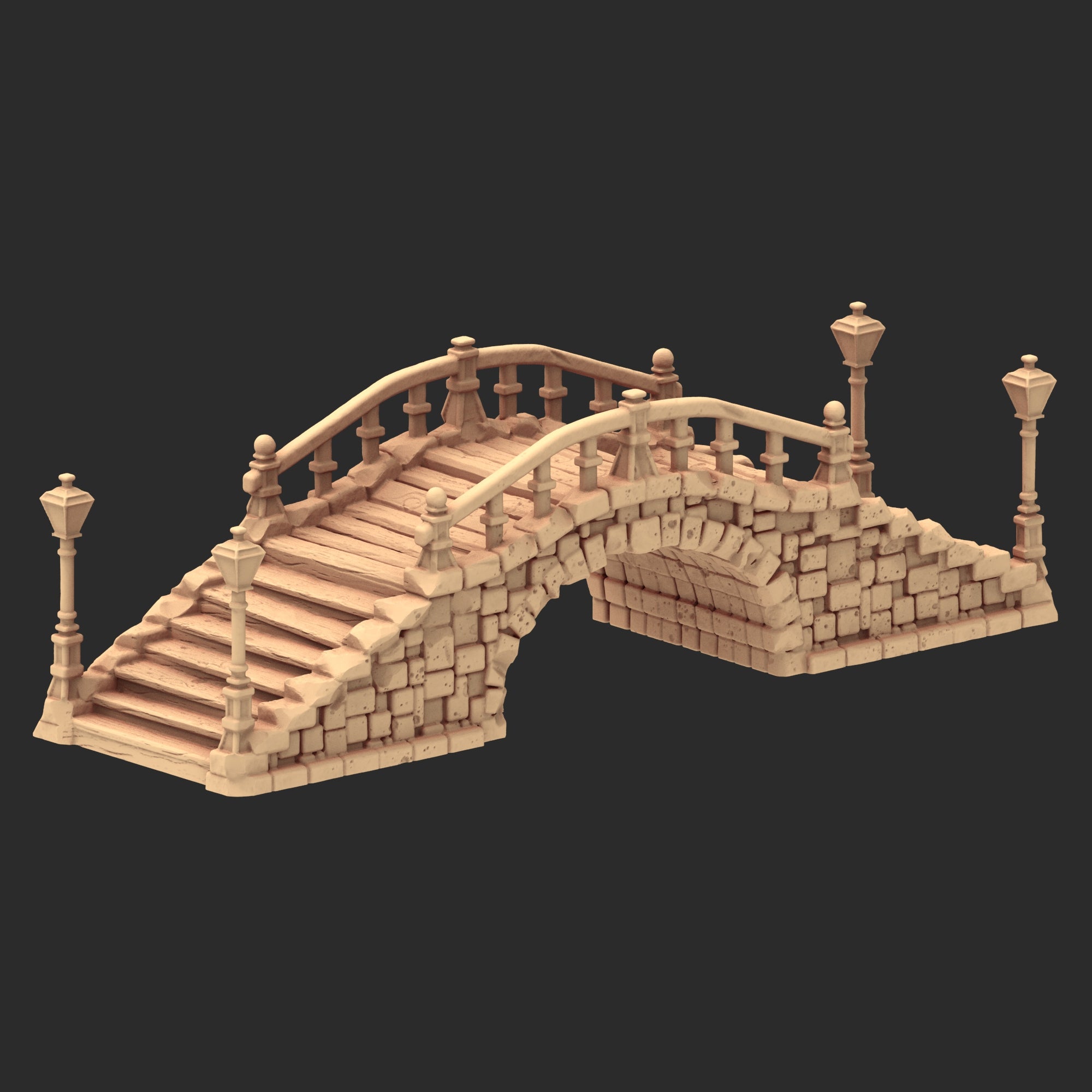 Market Town Part 1 - x10 Buildings, x6 Stalls