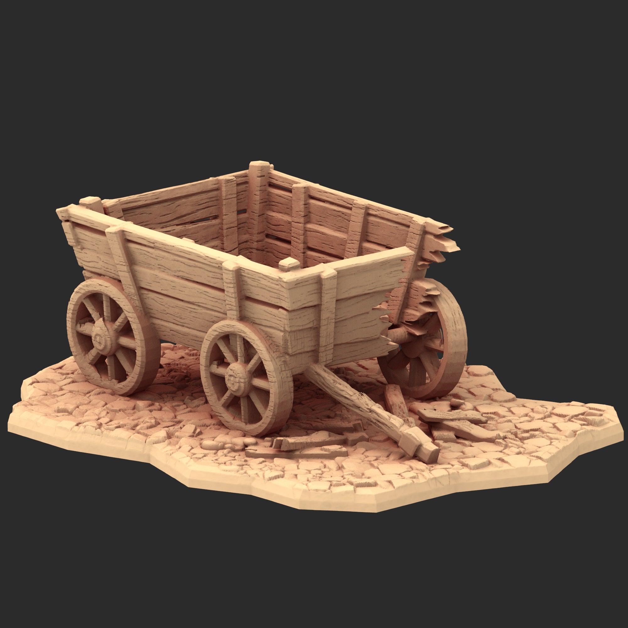 Market Town Part 1 - x10 Buildings, x6 Stalls