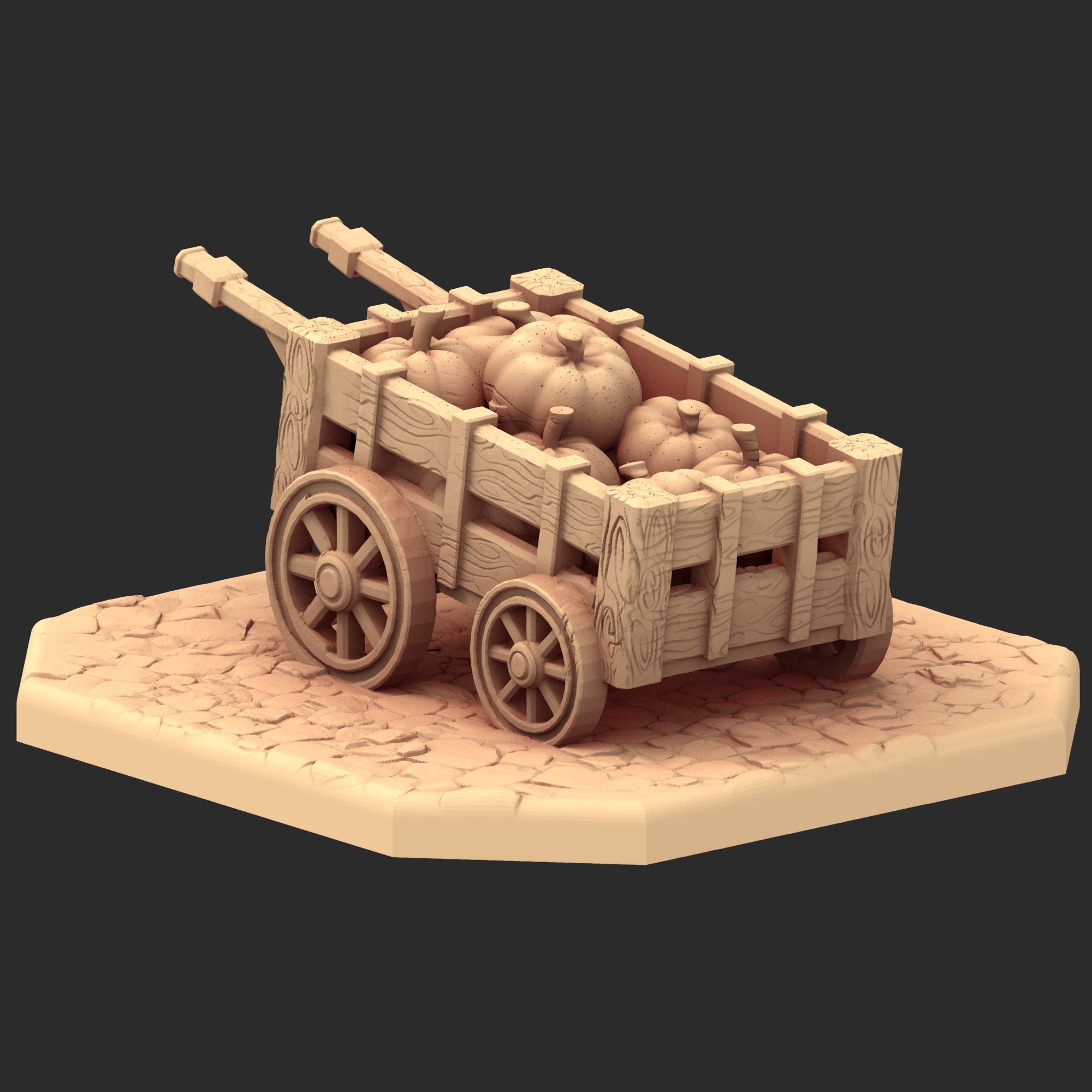 Market Town Part 1 - x10 Buildings, x6 Stalls