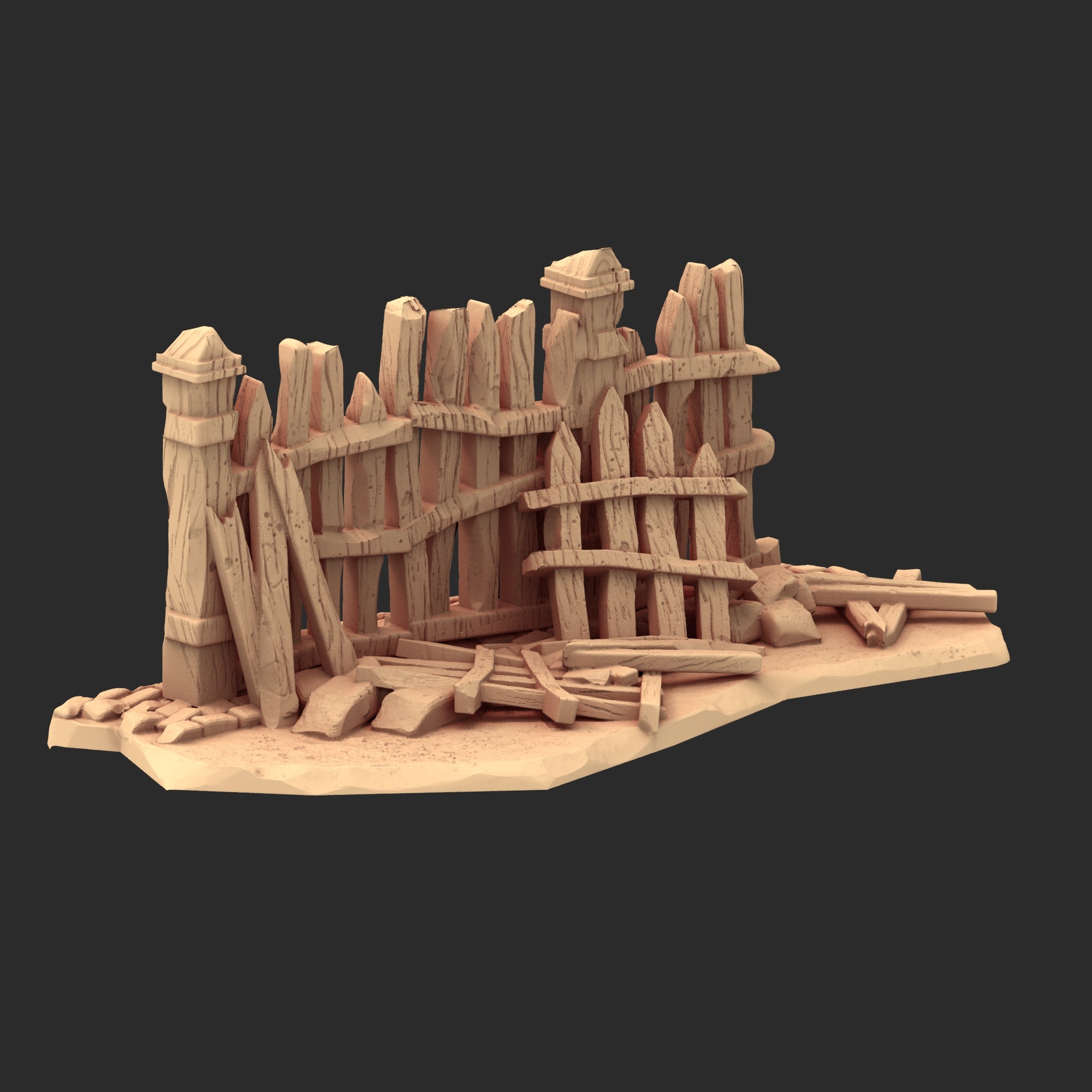 Market Town Part 2 - x8 Buildings, x6 Stalls