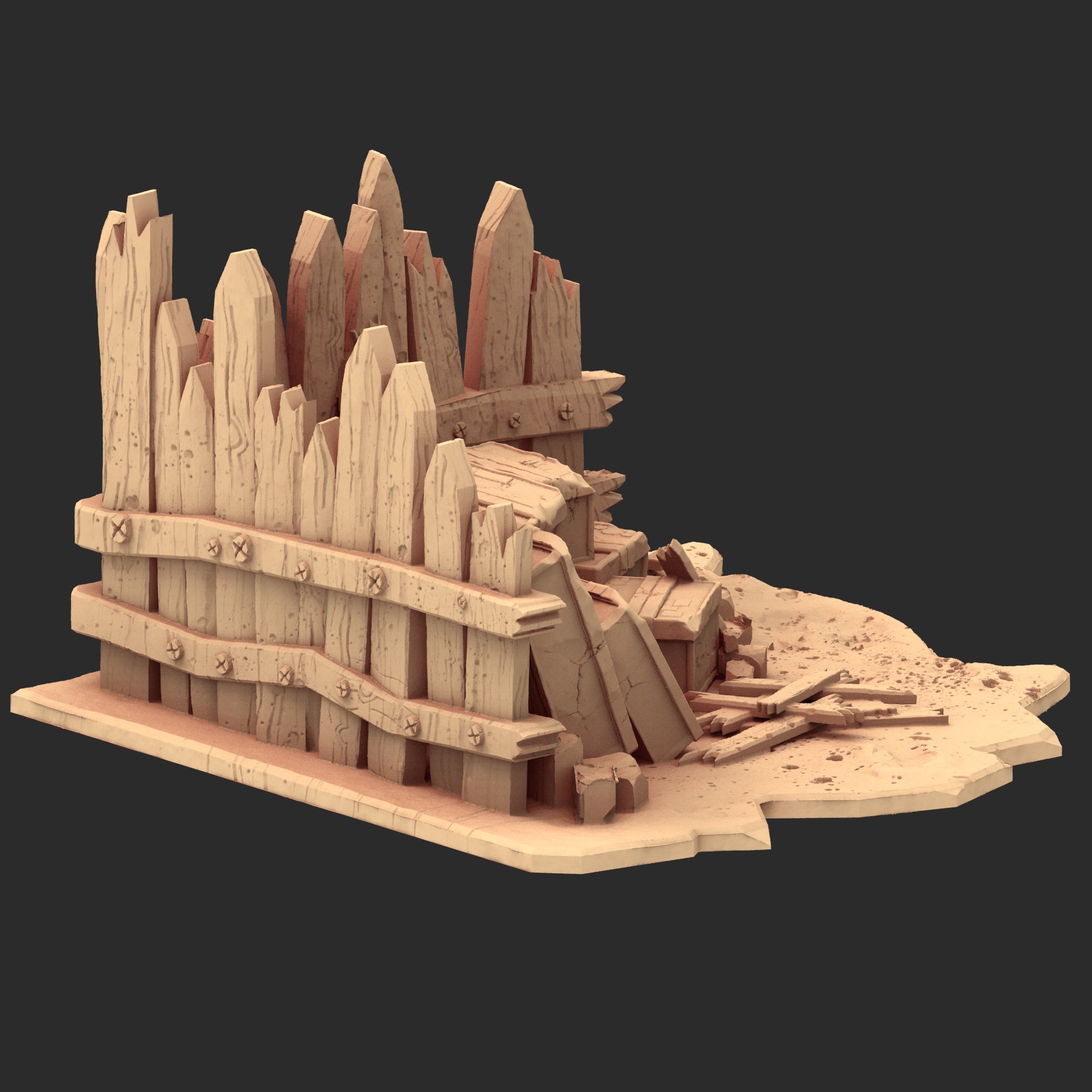 Market Town Part 2 - x8 Buildings, x6 Stalls