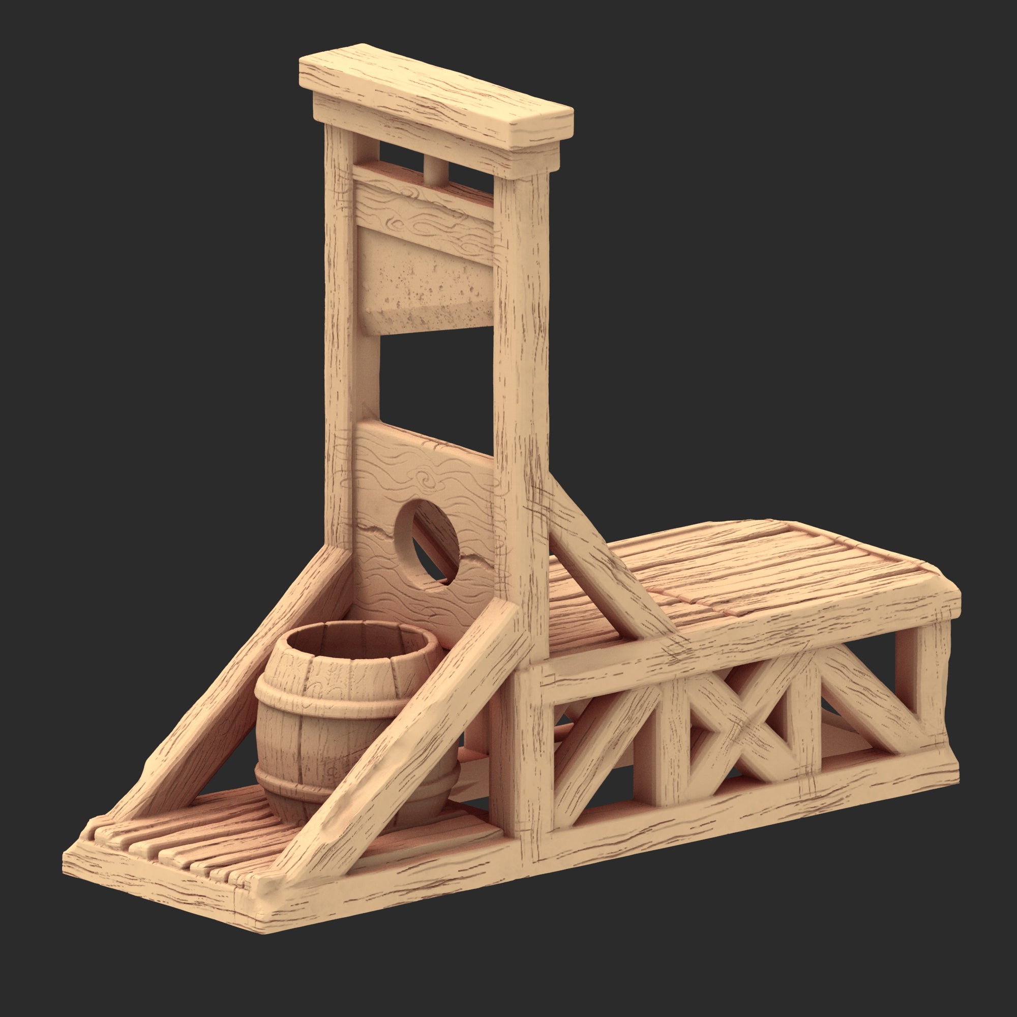 Market Town Part 2 - x8 Buildings, x6 Stalls