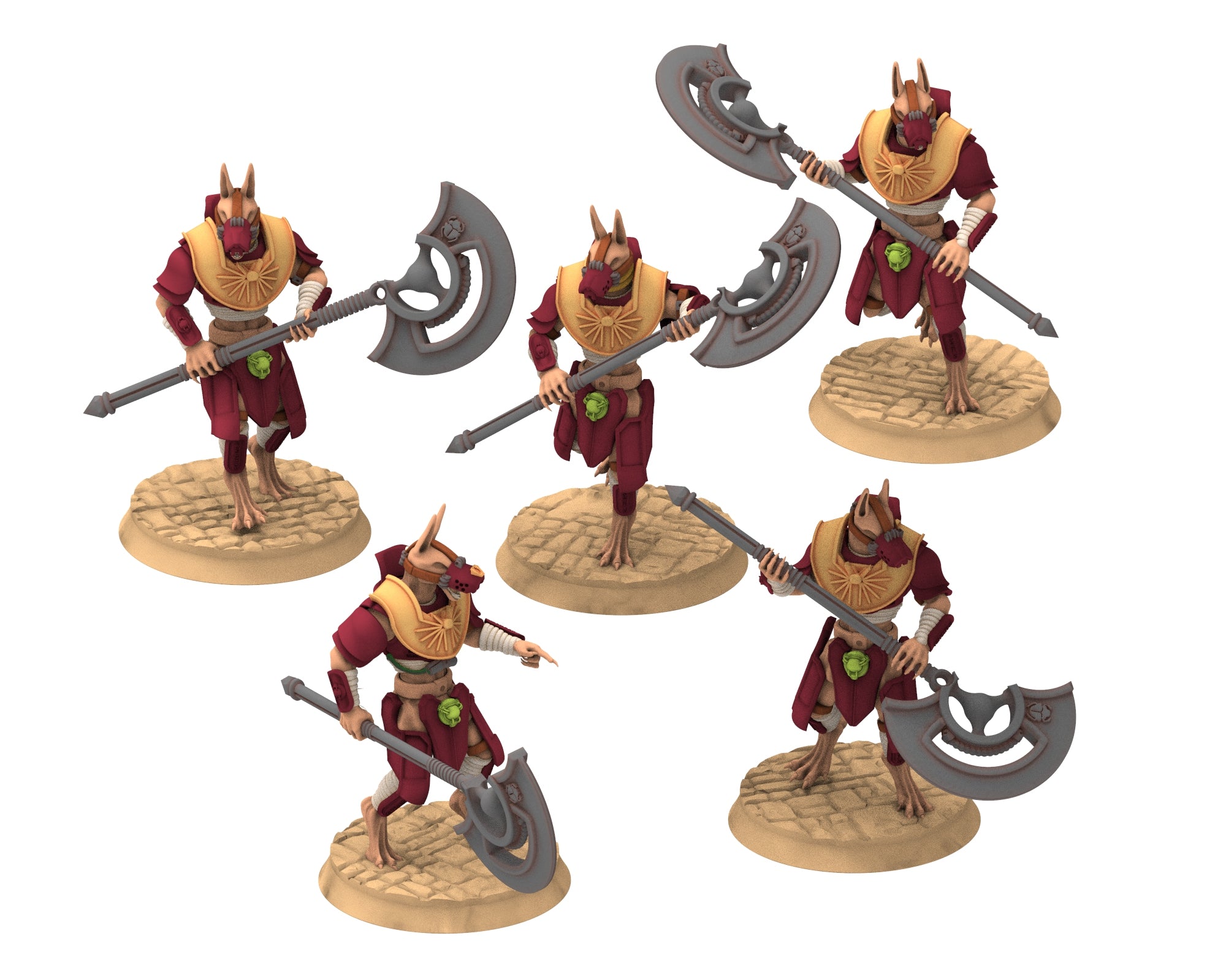 Ta-Khefet – Nephthys | Jet Halberds – Modular Greanan Infantry