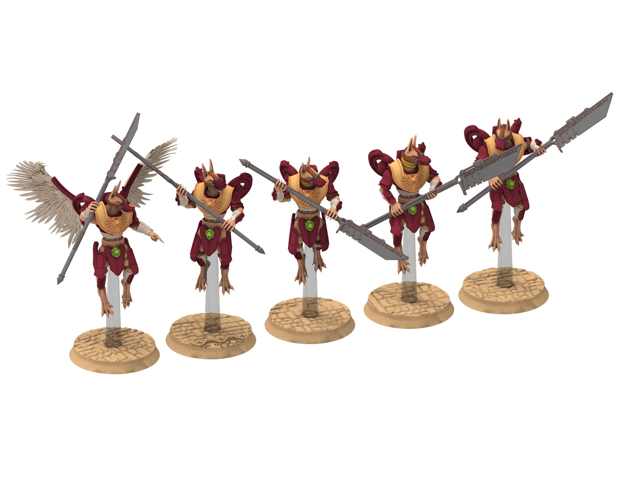 Ta-Khefet – Nephthys | Jet Halberds – Modular Greanan Infantry