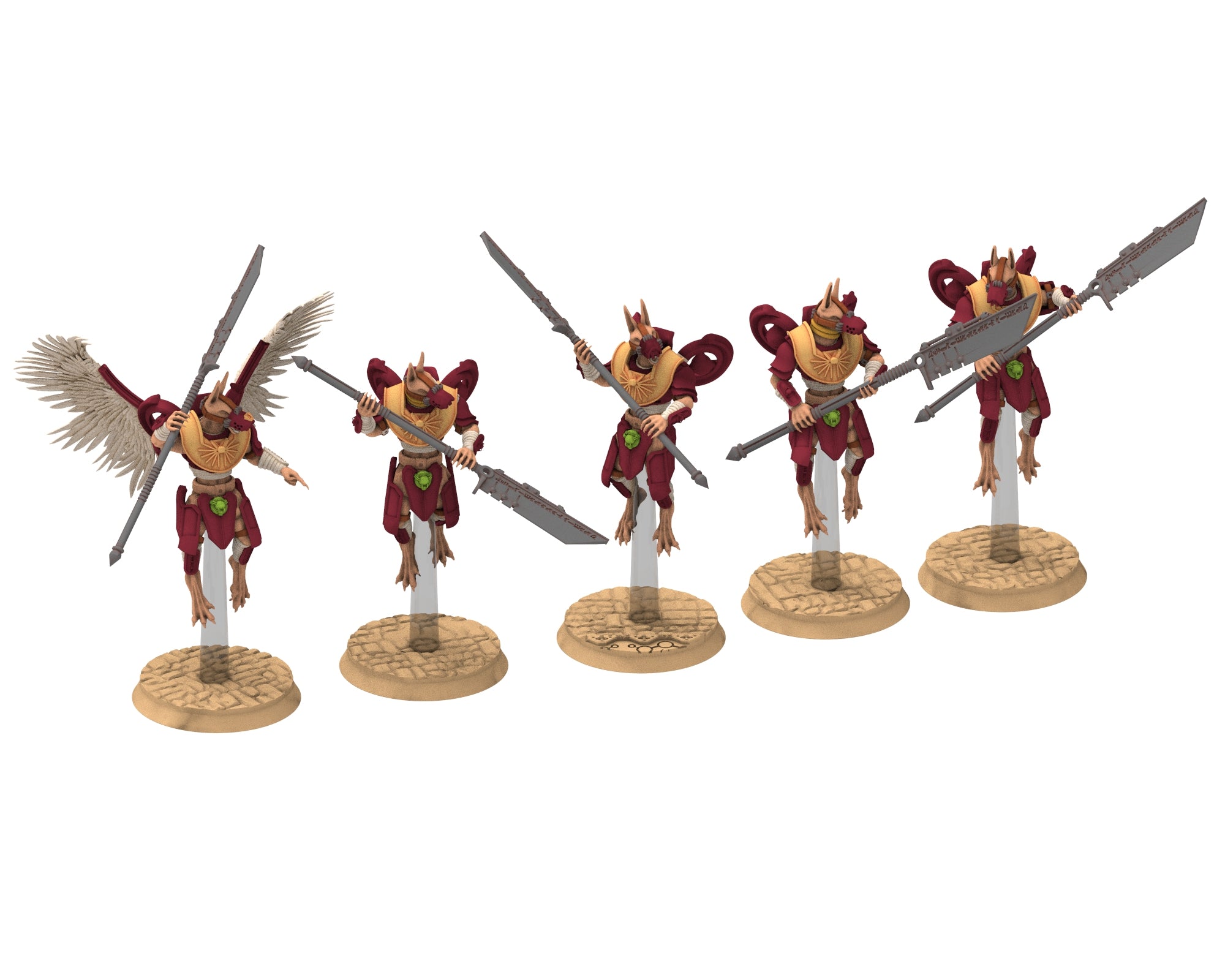 Ta-Khefet – Nephthys | Jet Halberds – Modular Greanan Infantry