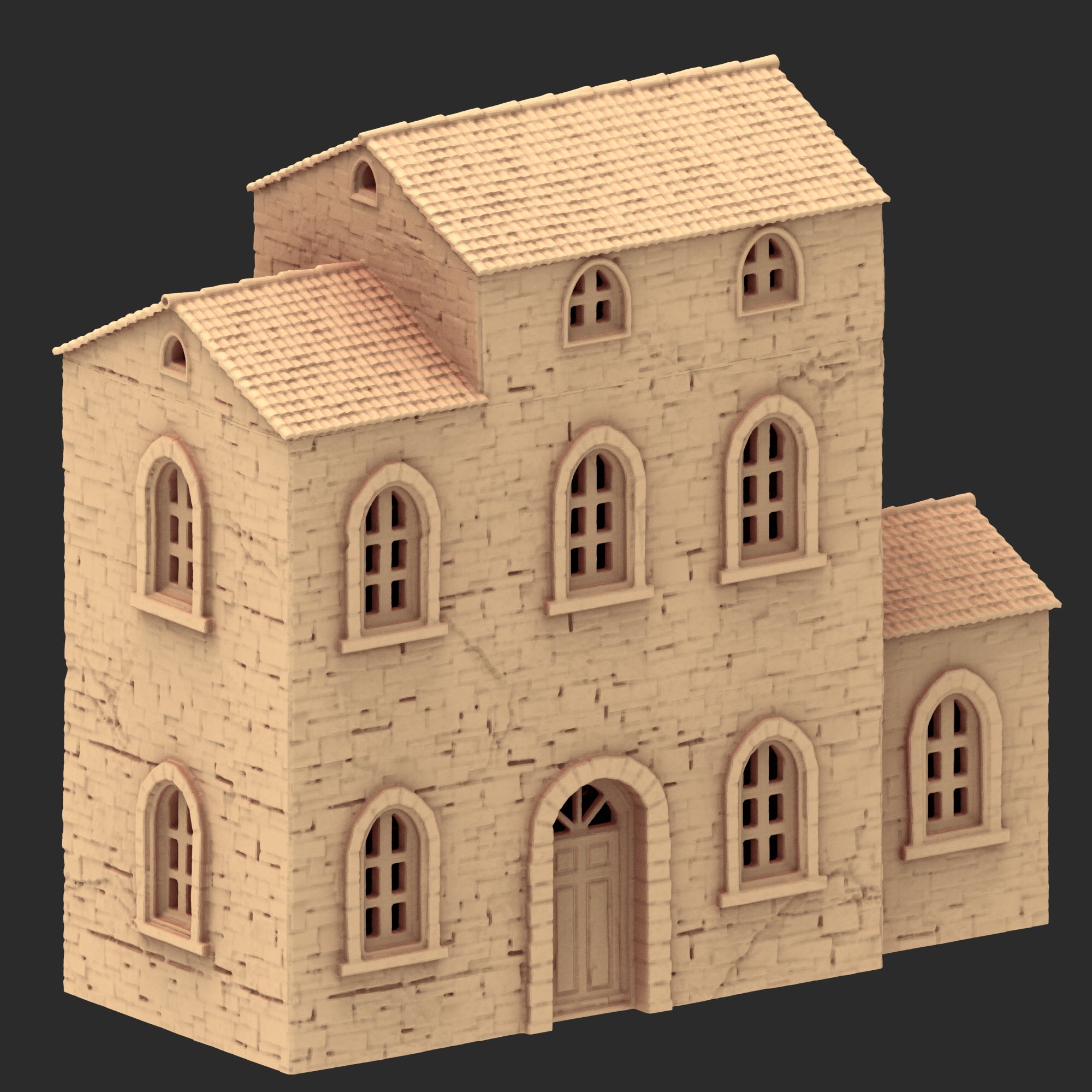 Provence Architecture Part 2 – x9 Printable STL Buildings (28mm Scale)