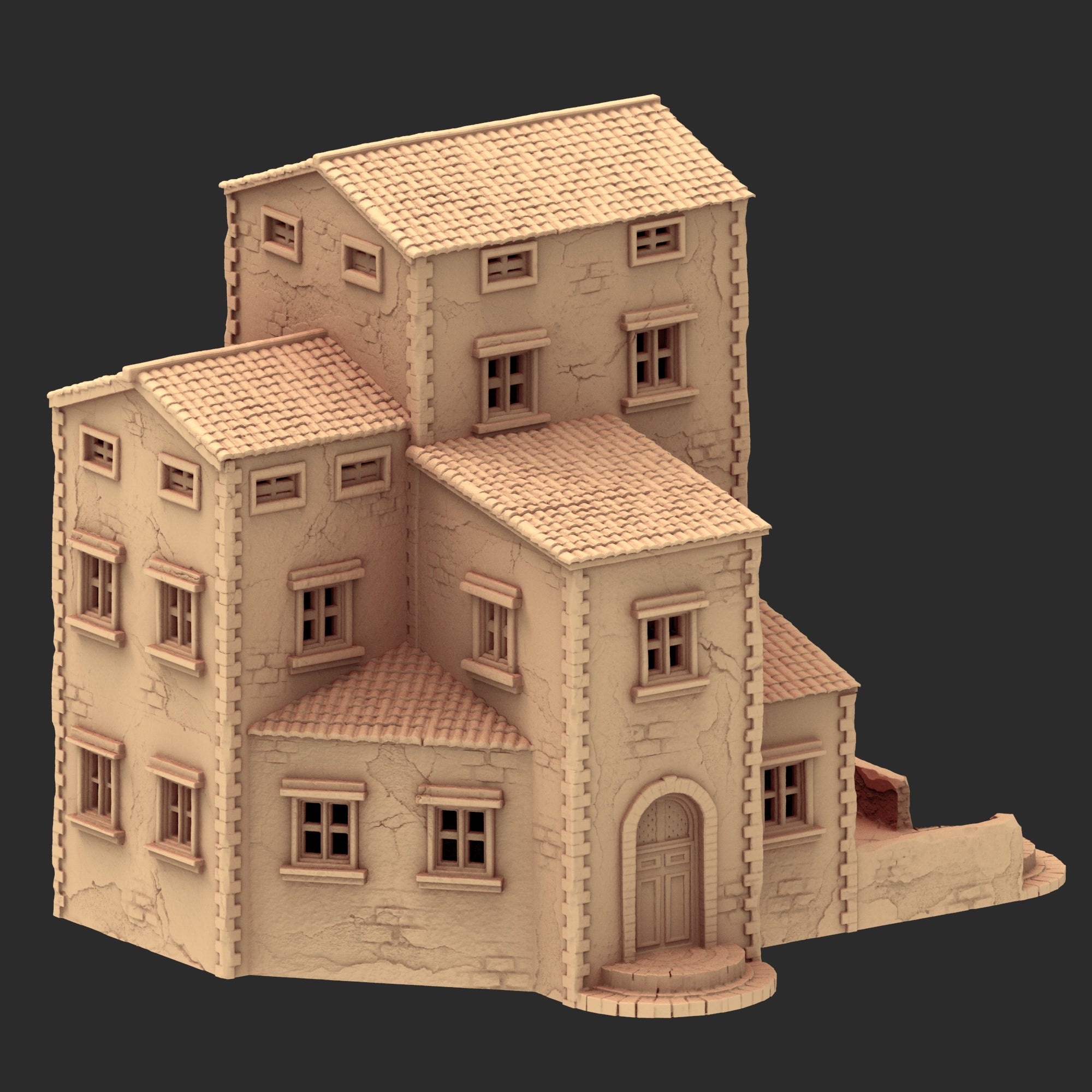 Provence Architecture Part 2 – x9 Printable STL Buildings (28mm Scale)