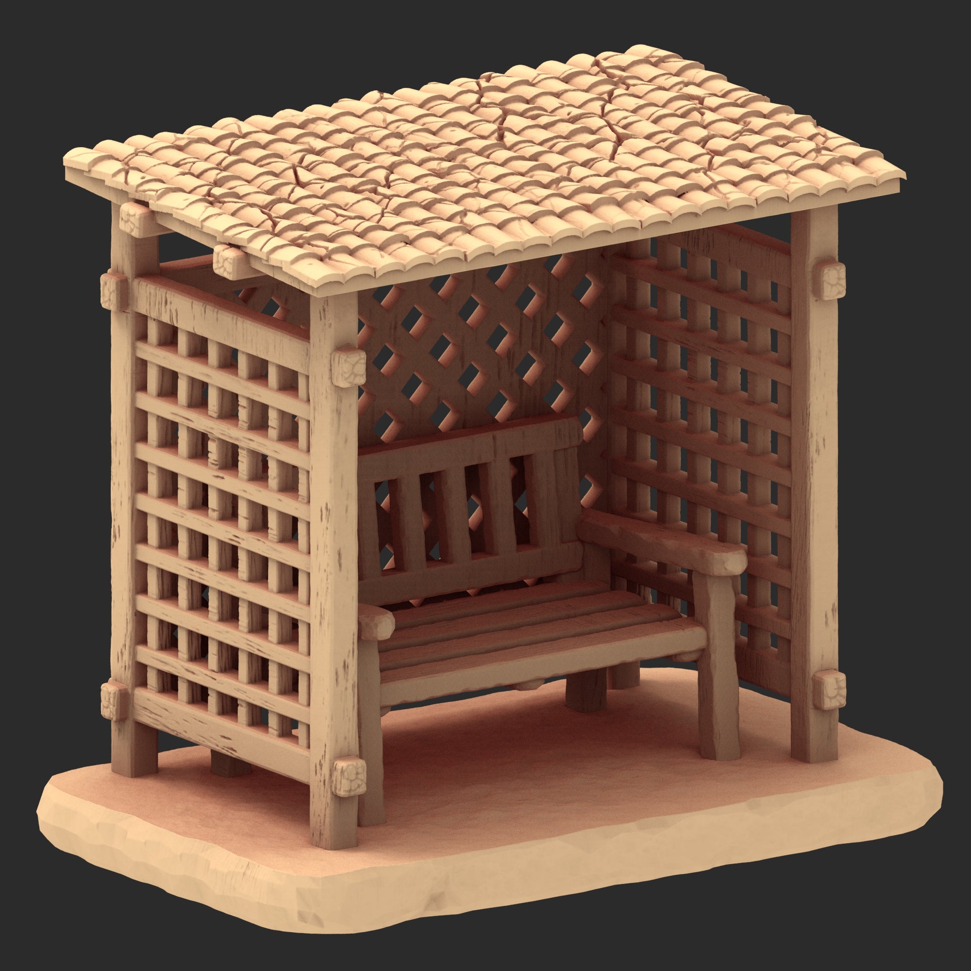 Provence Architecture Part 2 – x9 Printable STL Buildings (28mm Scale)
