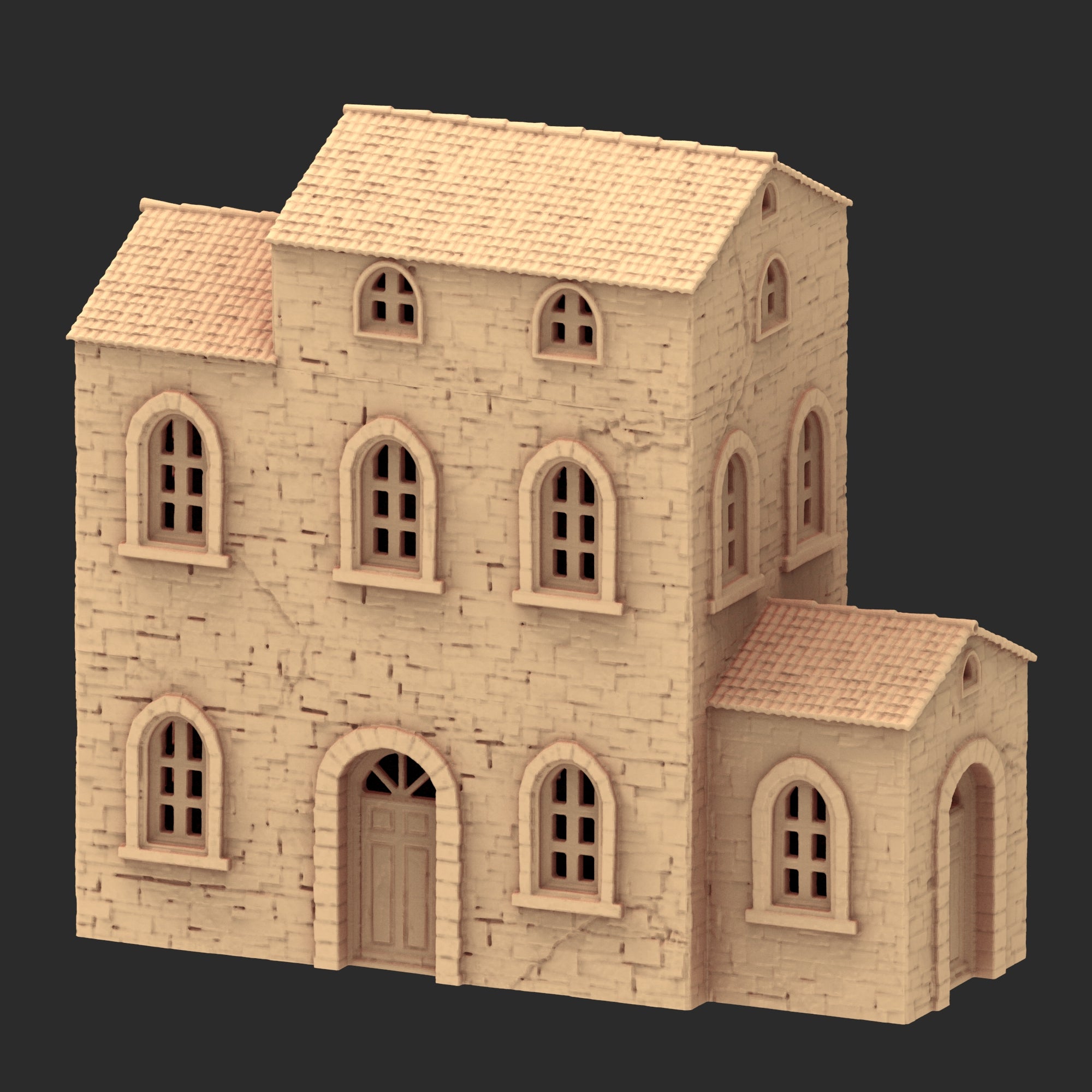 Provence Architecture Part 2 – x9 Printable STL Buildings (28mm Scale)