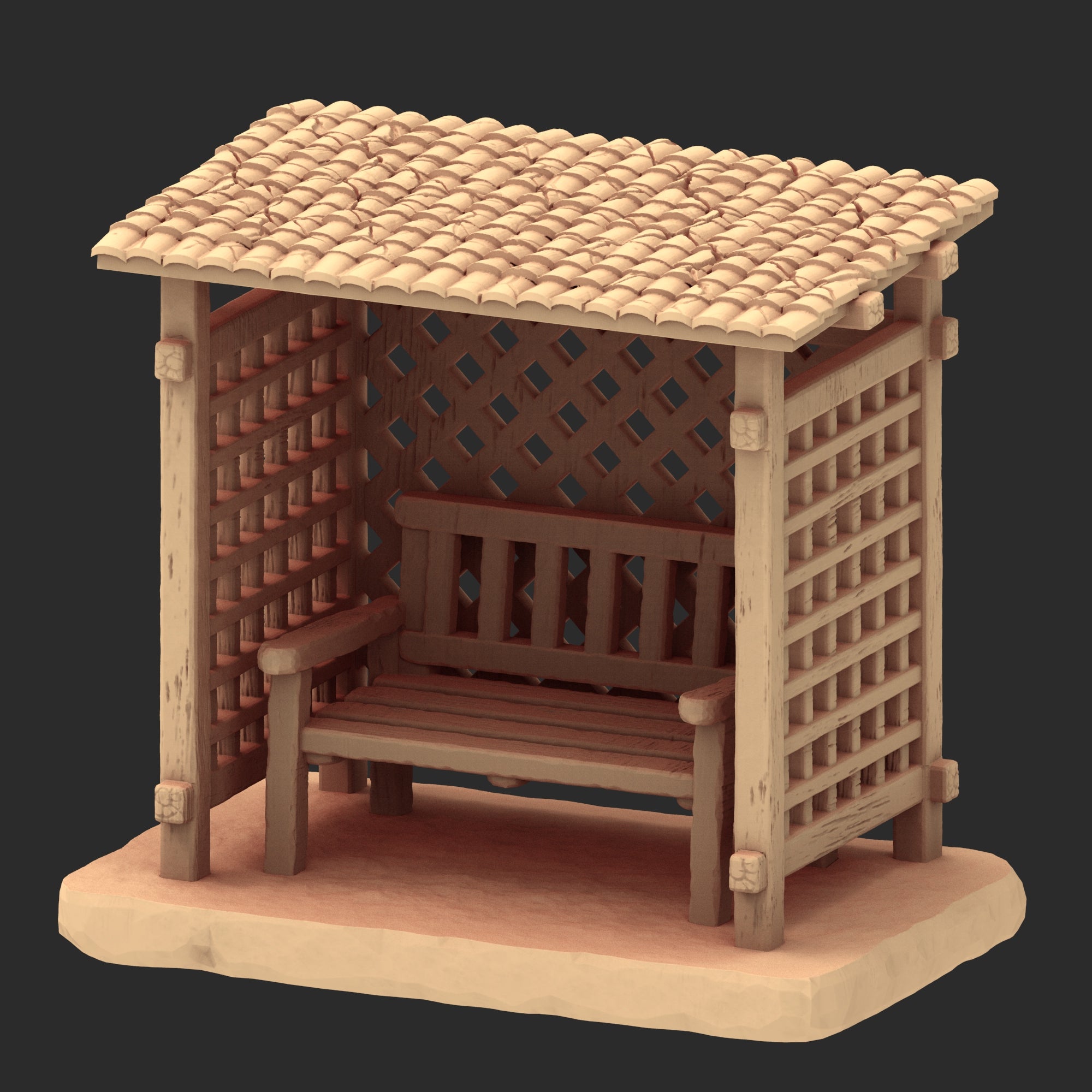 Provence Architecture Part 2 – x9 Printable STL Buildings (28mm Scale)