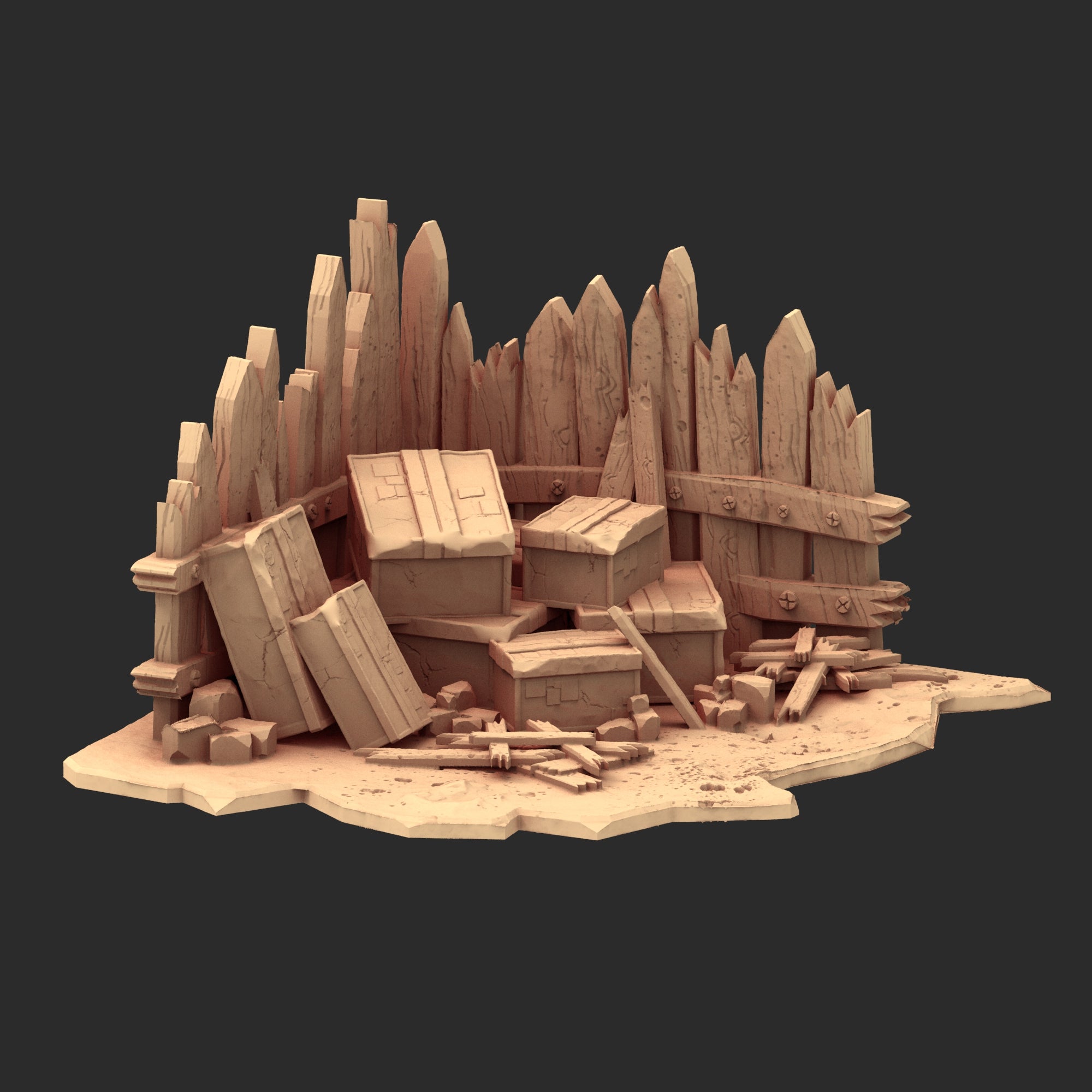 Wild West Haunted City - x12 Buildings